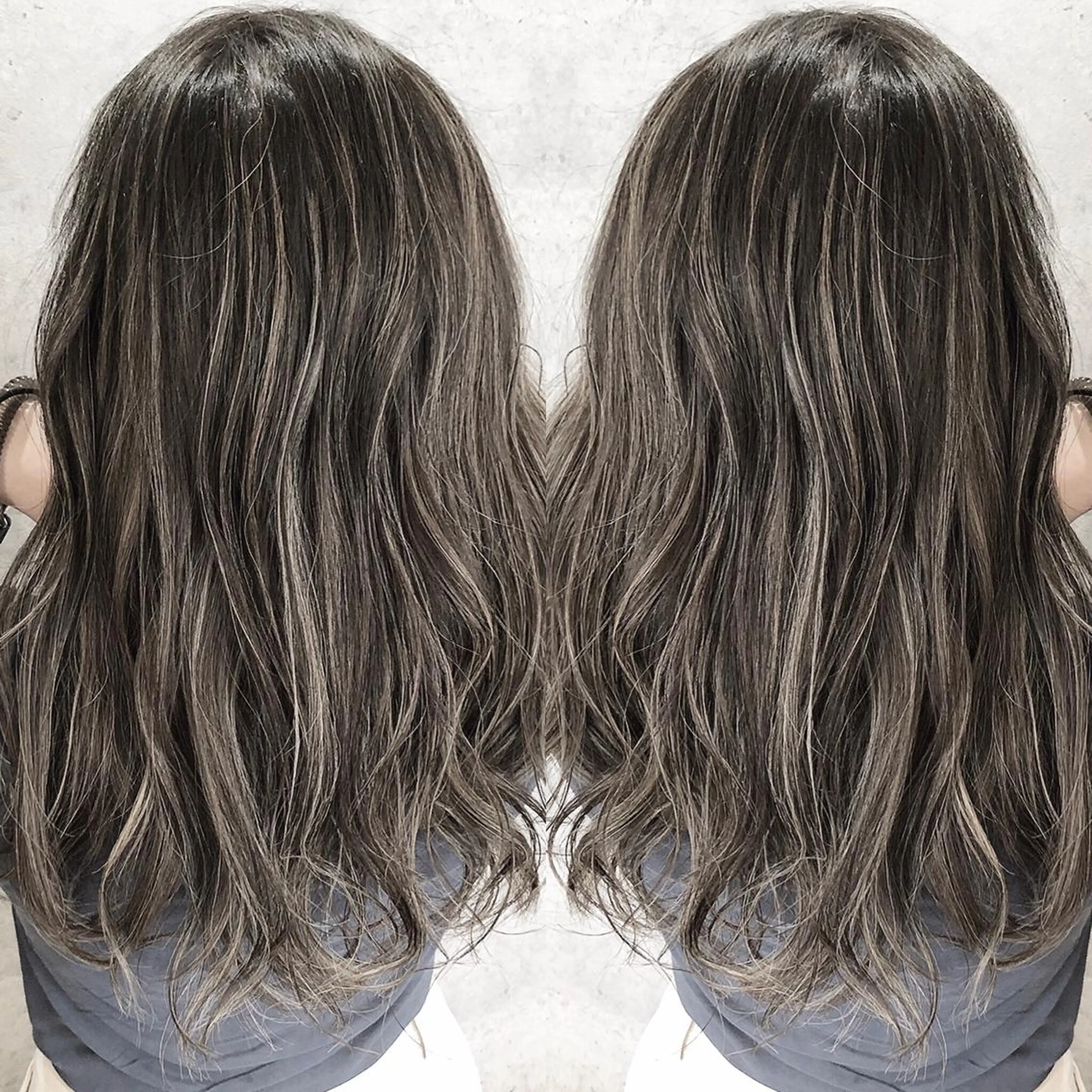 ロング カラー ハイライトカラー ハイライト MiL所属・✨ハイトーン✨ 濱田知孝のヘアスタイル