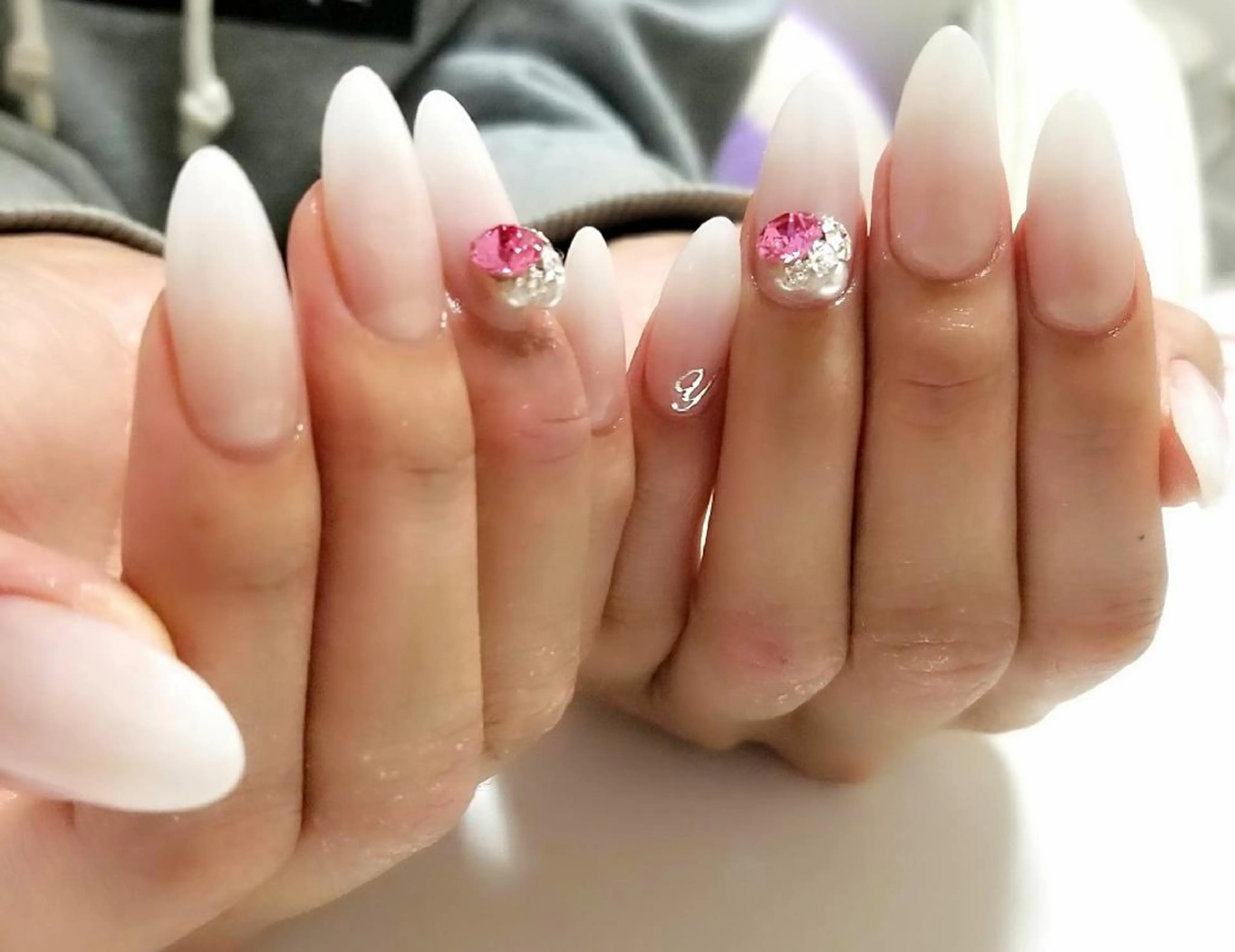 ネイル グラデーション スカルプネイル Lien nail リアン　ネイルのネイルデザイン