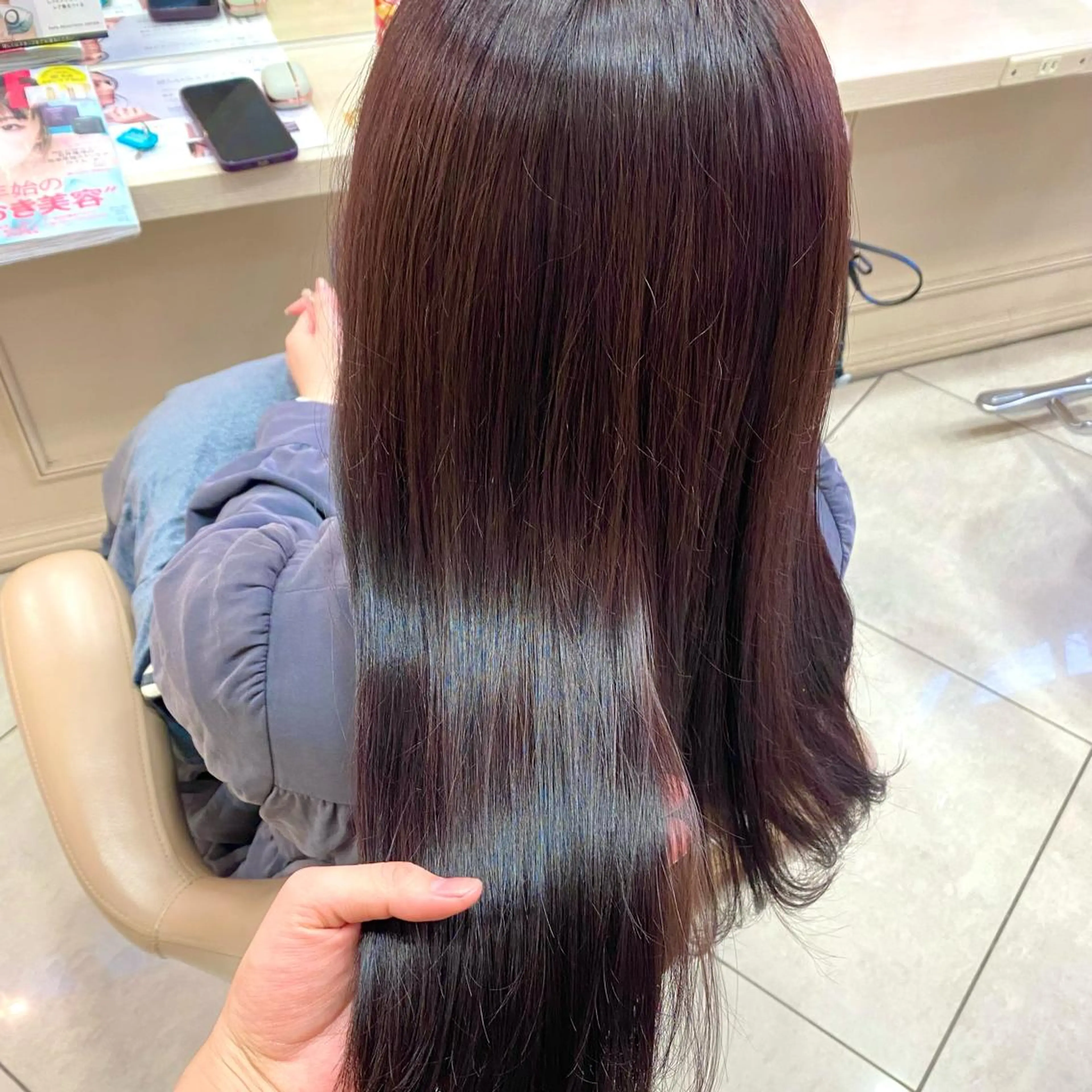 ご新規様限定❗️【オイルカラー✨】艶感たっぷりイノアカラーの写真