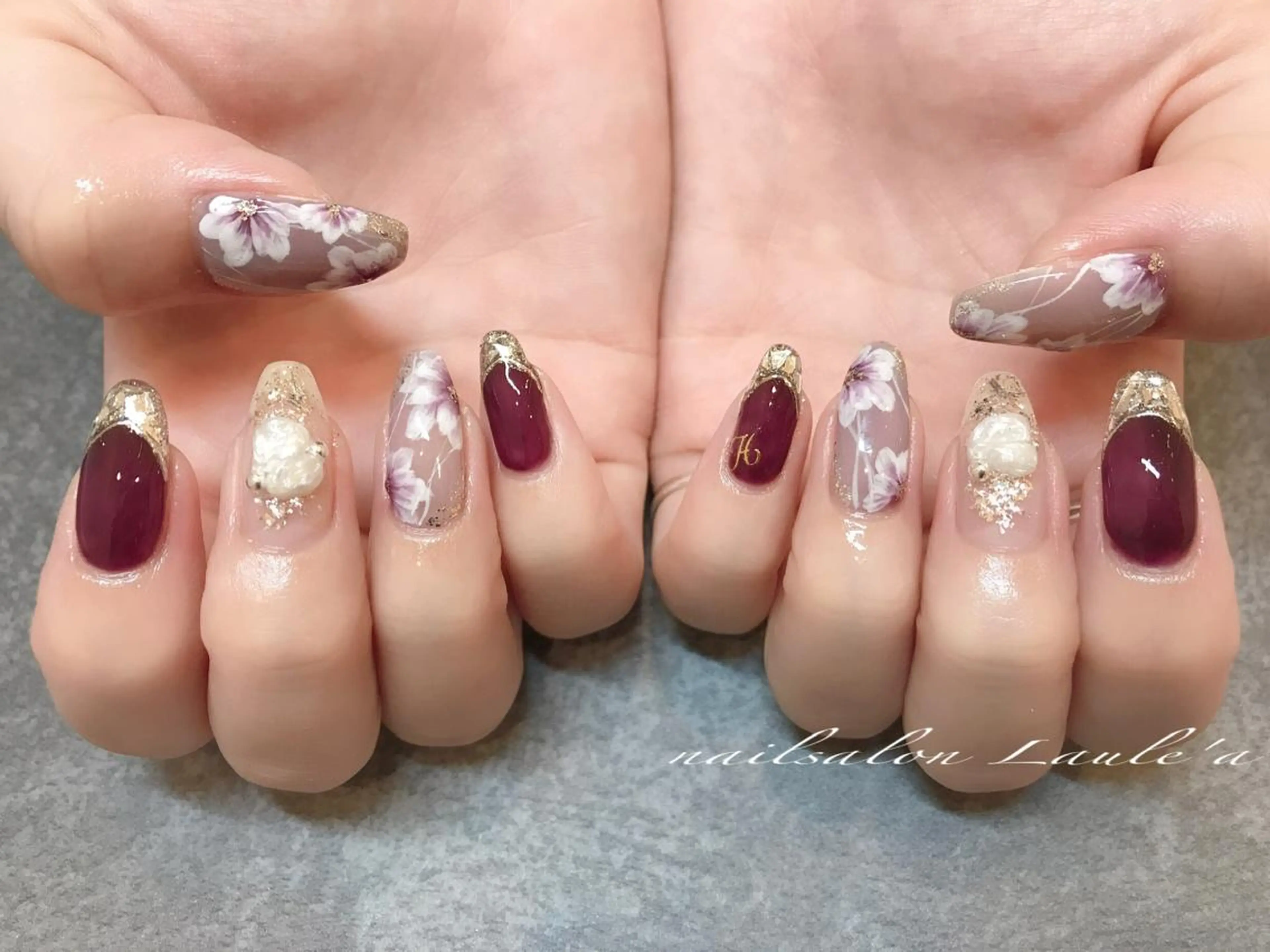 ネイル ハンドネイル nailsalon Laule'aのネイルデザイン