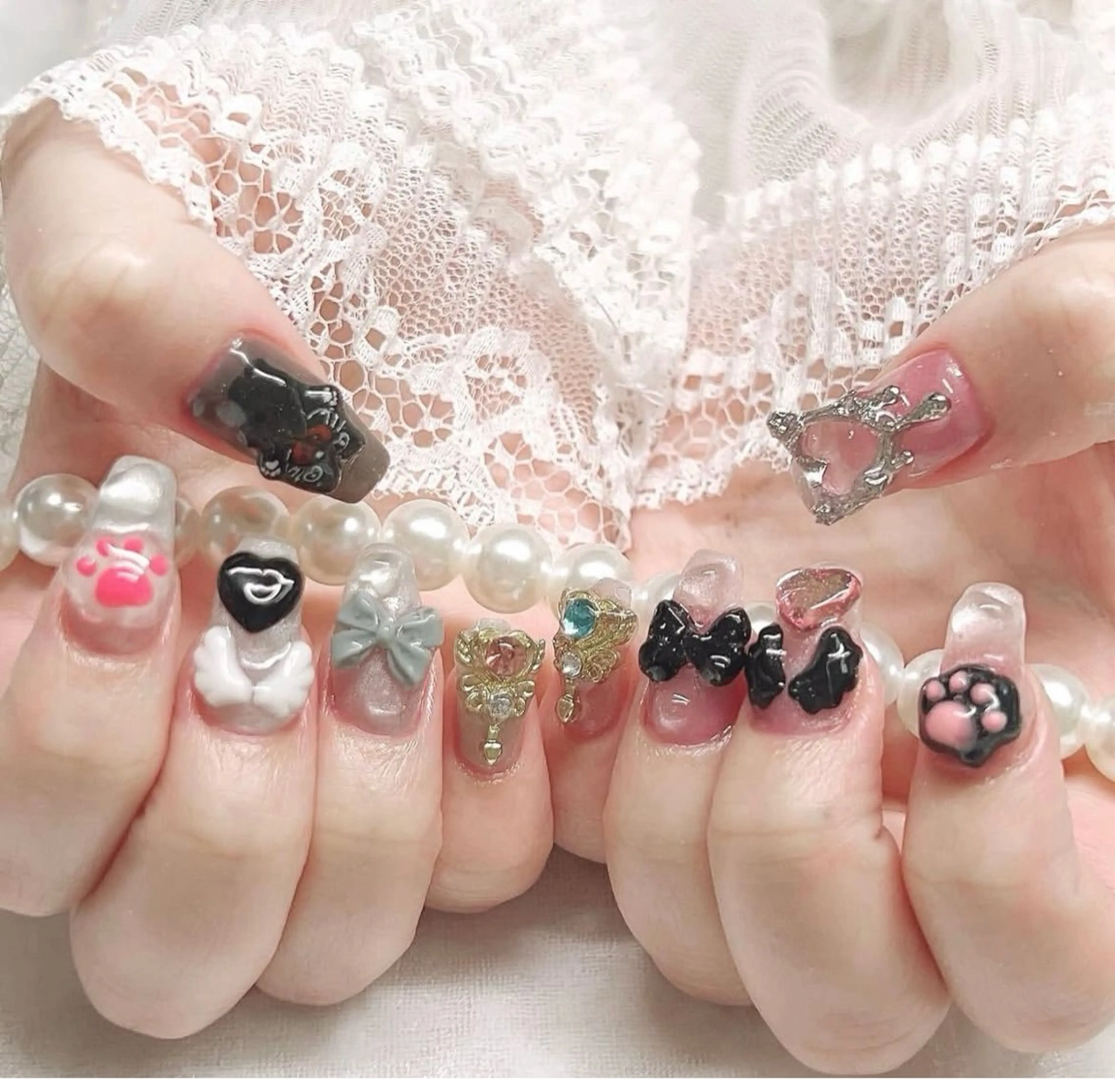 ネイル 持ち込み toyvenail 🎀konomiのネイルデザイン