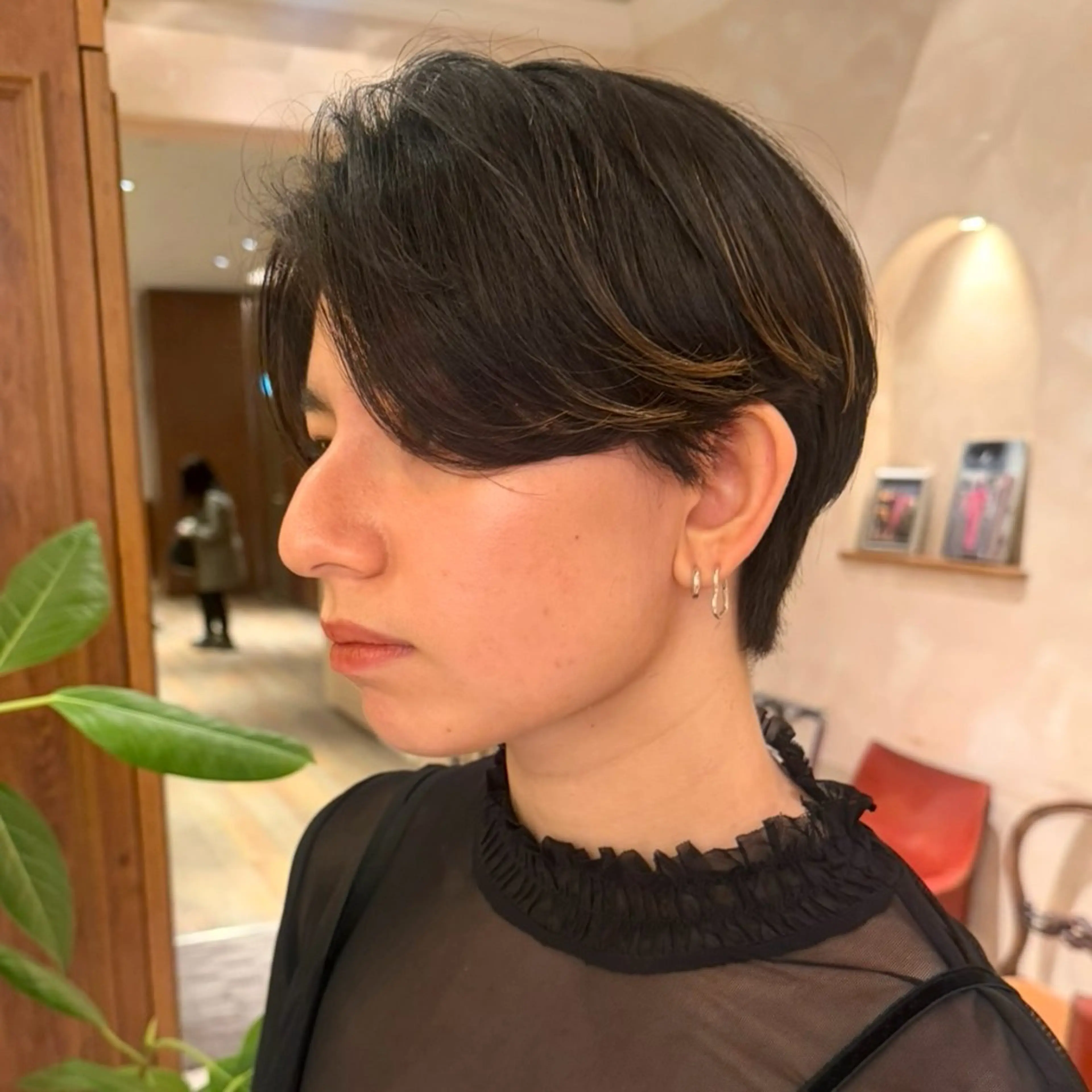 ショート ハンサムショート ショートヘア ショートカット / 銀座/ 青山莉奈のヘアスタイル