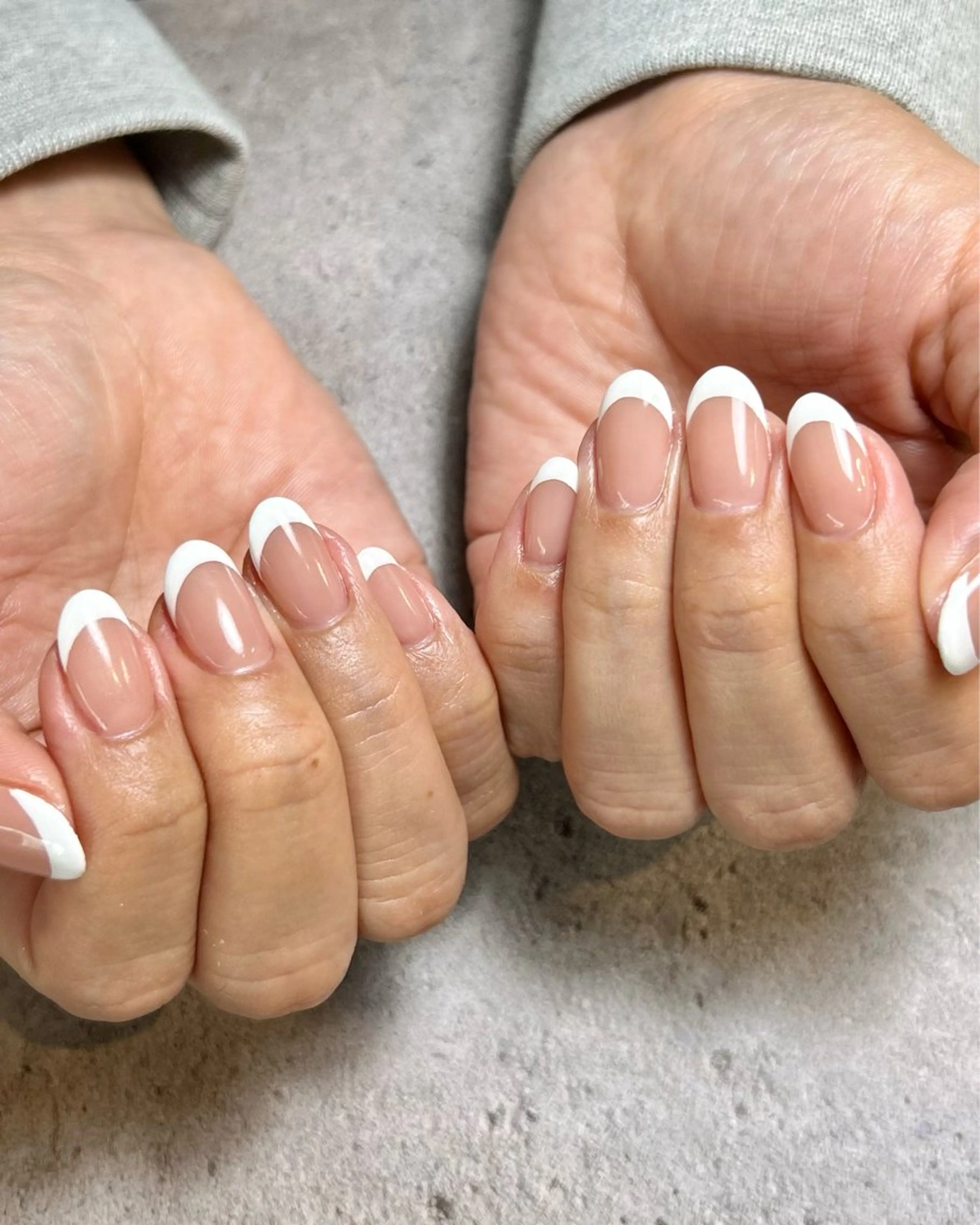 ネイル フレンチネイル ハンドネイル Reflection marikoのネイルデザイン