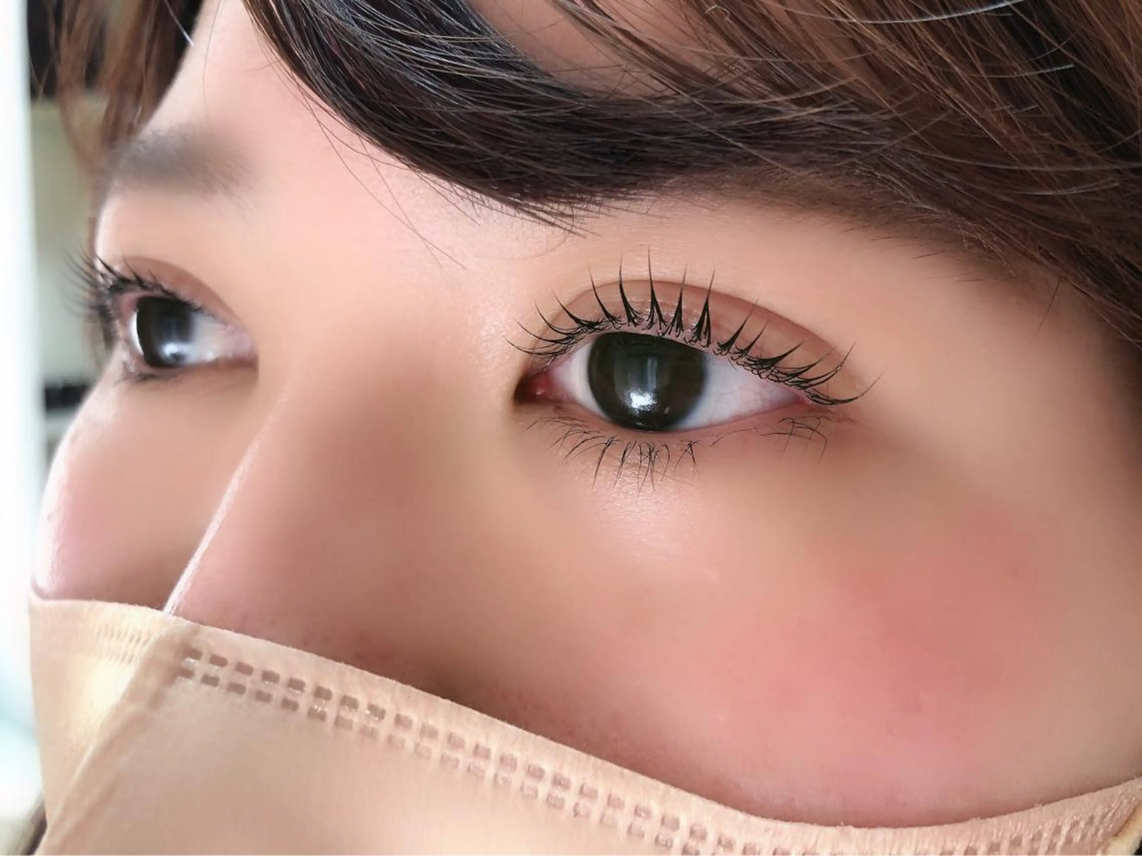 マツエク・マツパ パリジェンヌラッシュリフト 一重×まつ毛パーマ Hair&Make Nahoのマツエク・マツパデザイン