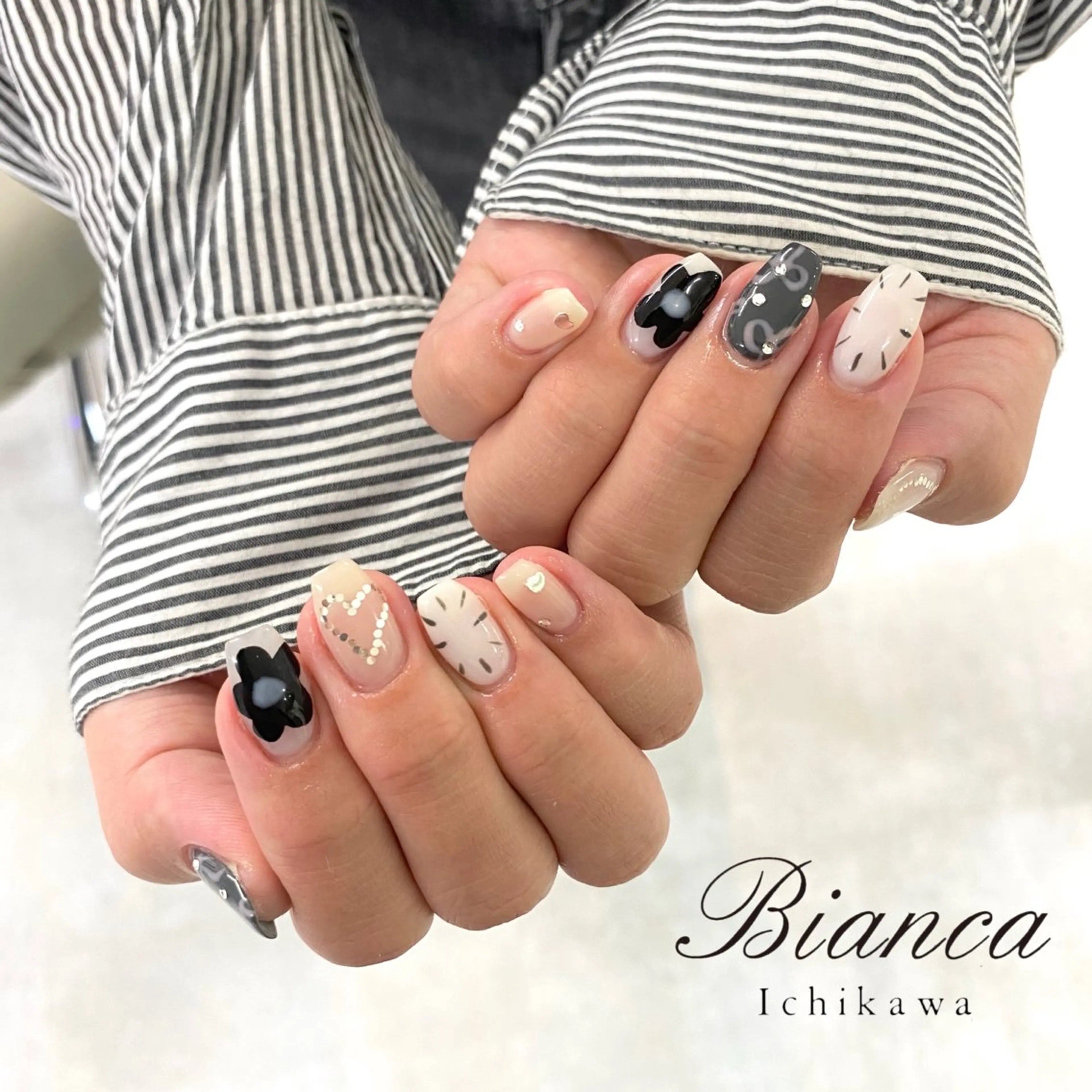 ネイル ハンドネイル Bianca 石井🎀のネイルデザイン