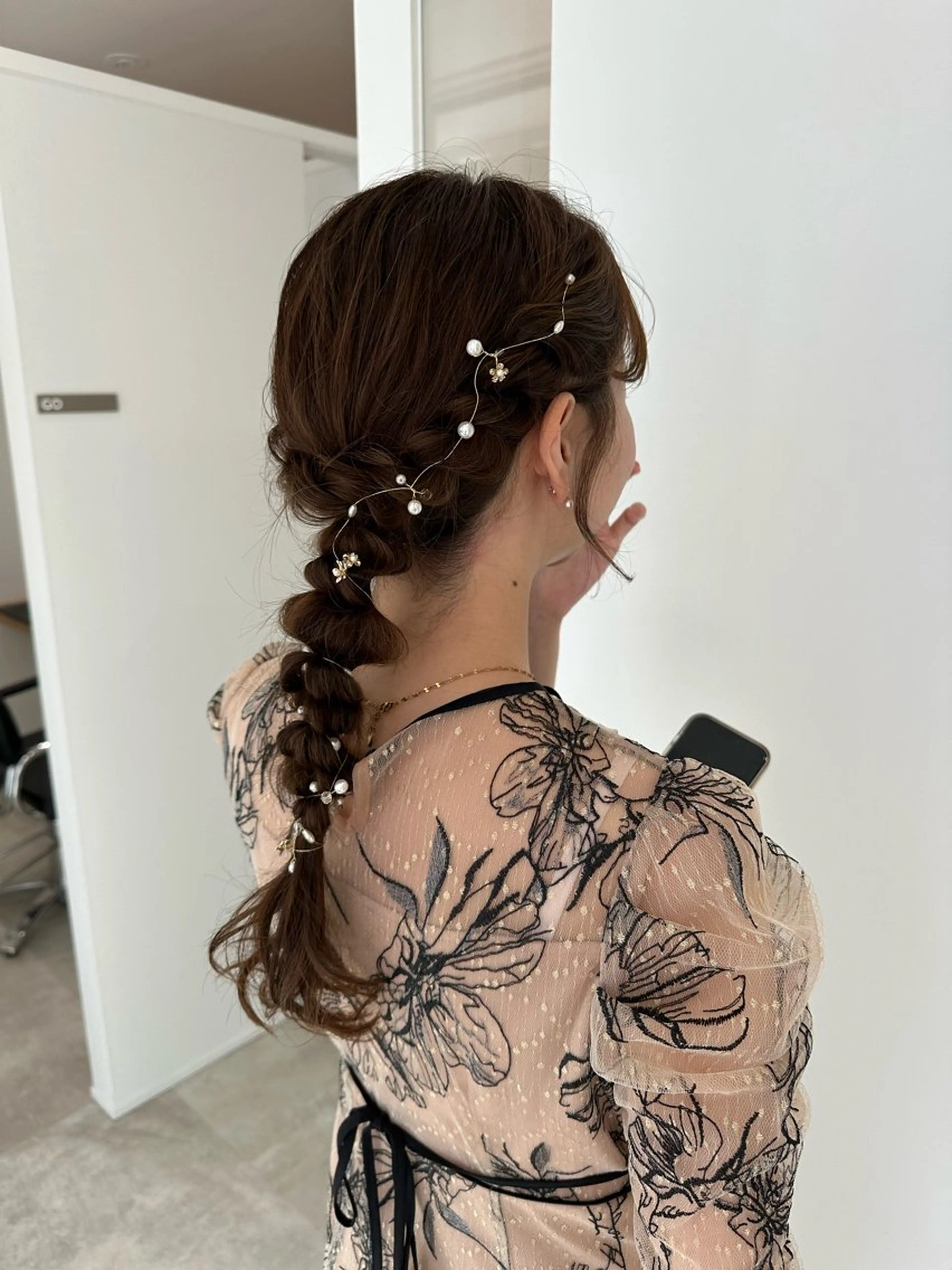 ロング ヘアアレンジ ヘアセット ヘアセット/艶カラー 💐nao.のヘアスタイル