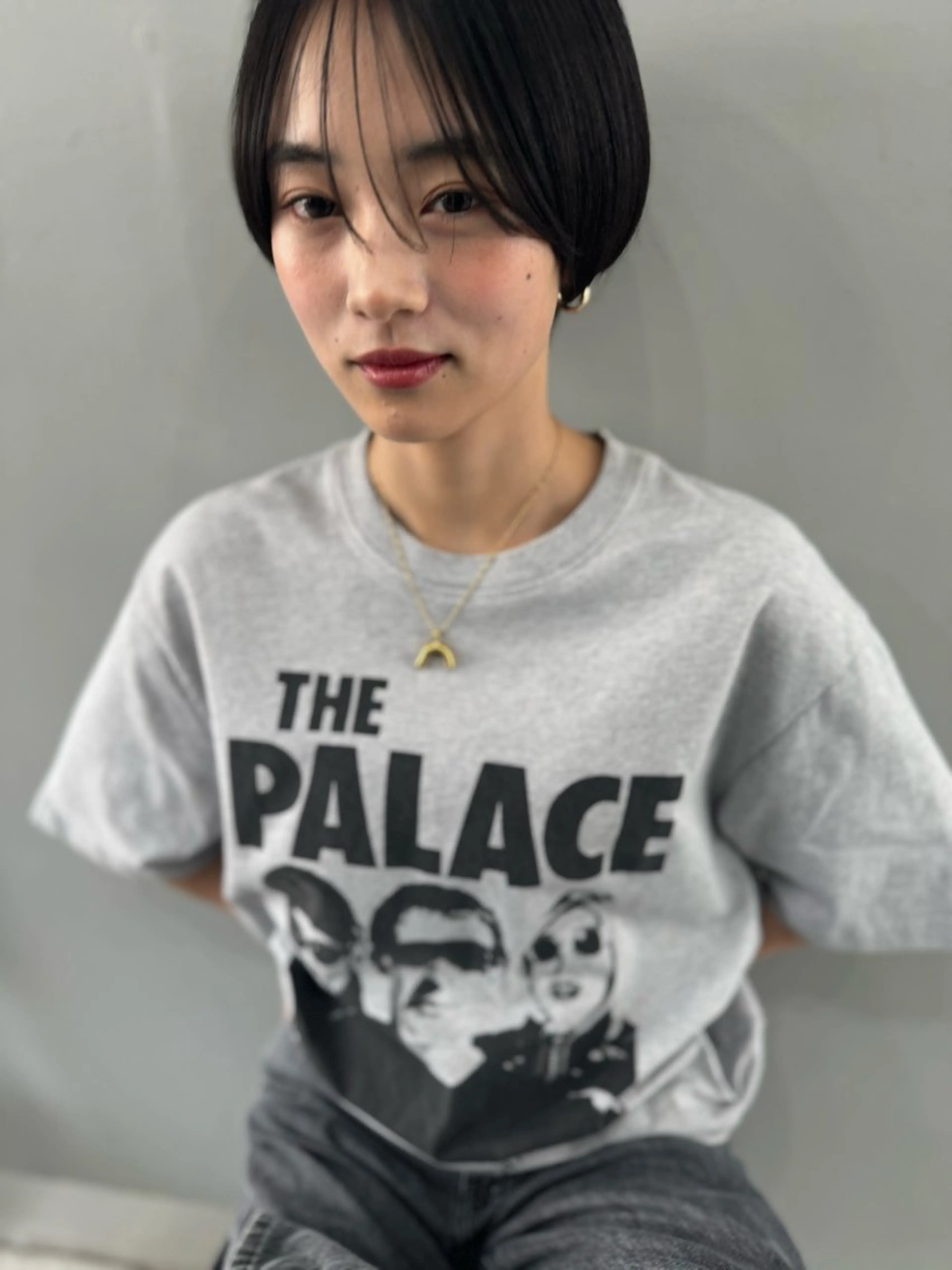 ショート ショートヘア カット ヘアカラー トリートメント HOODS hair salon所属・透明感カラー🌿ボブ ✨飛田 ケイのヘアスタイル