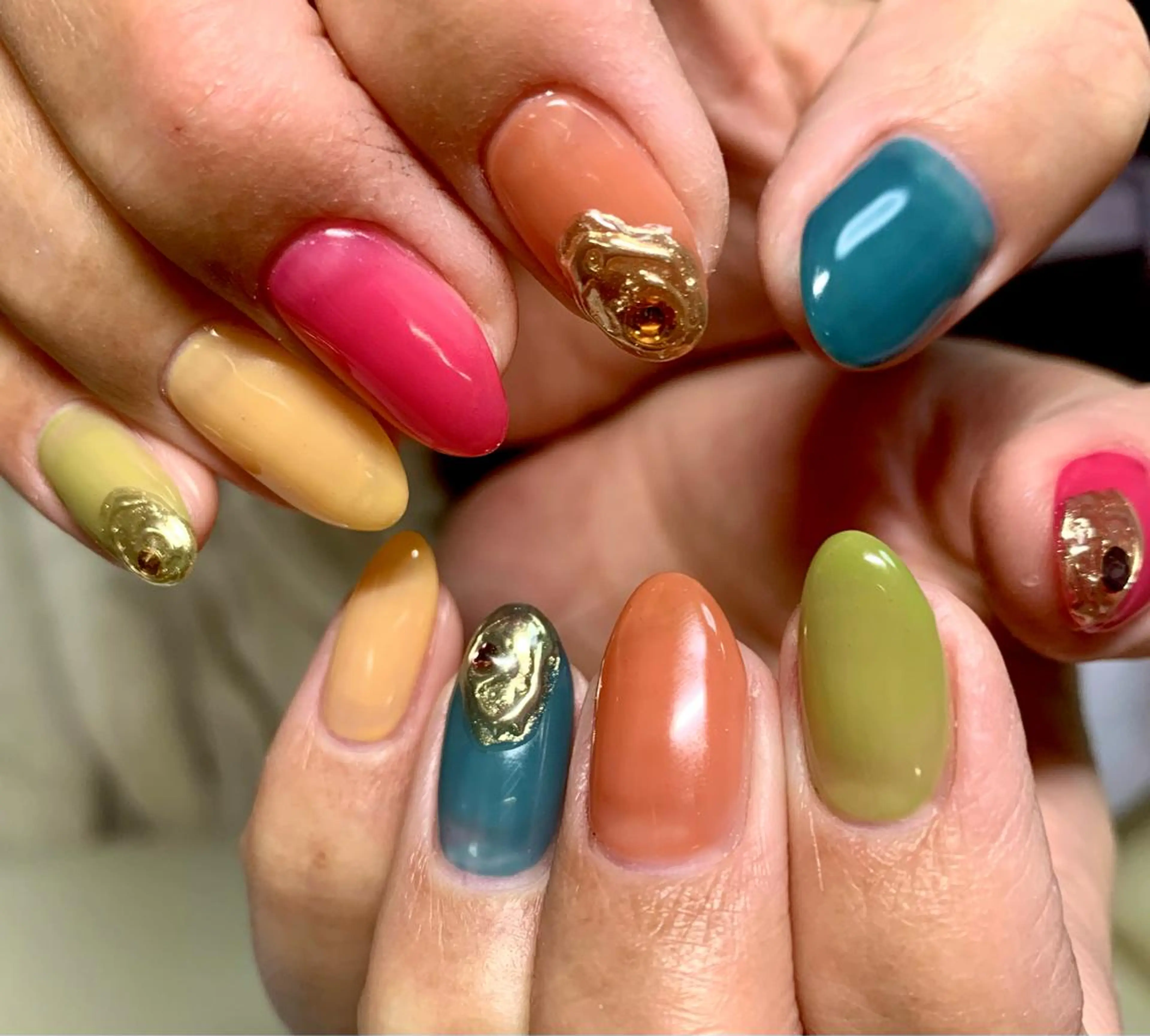 ネイル ハンドネイル Nail&Eyelash Amour(アムール)所属・山下 愛のネイルデザイン