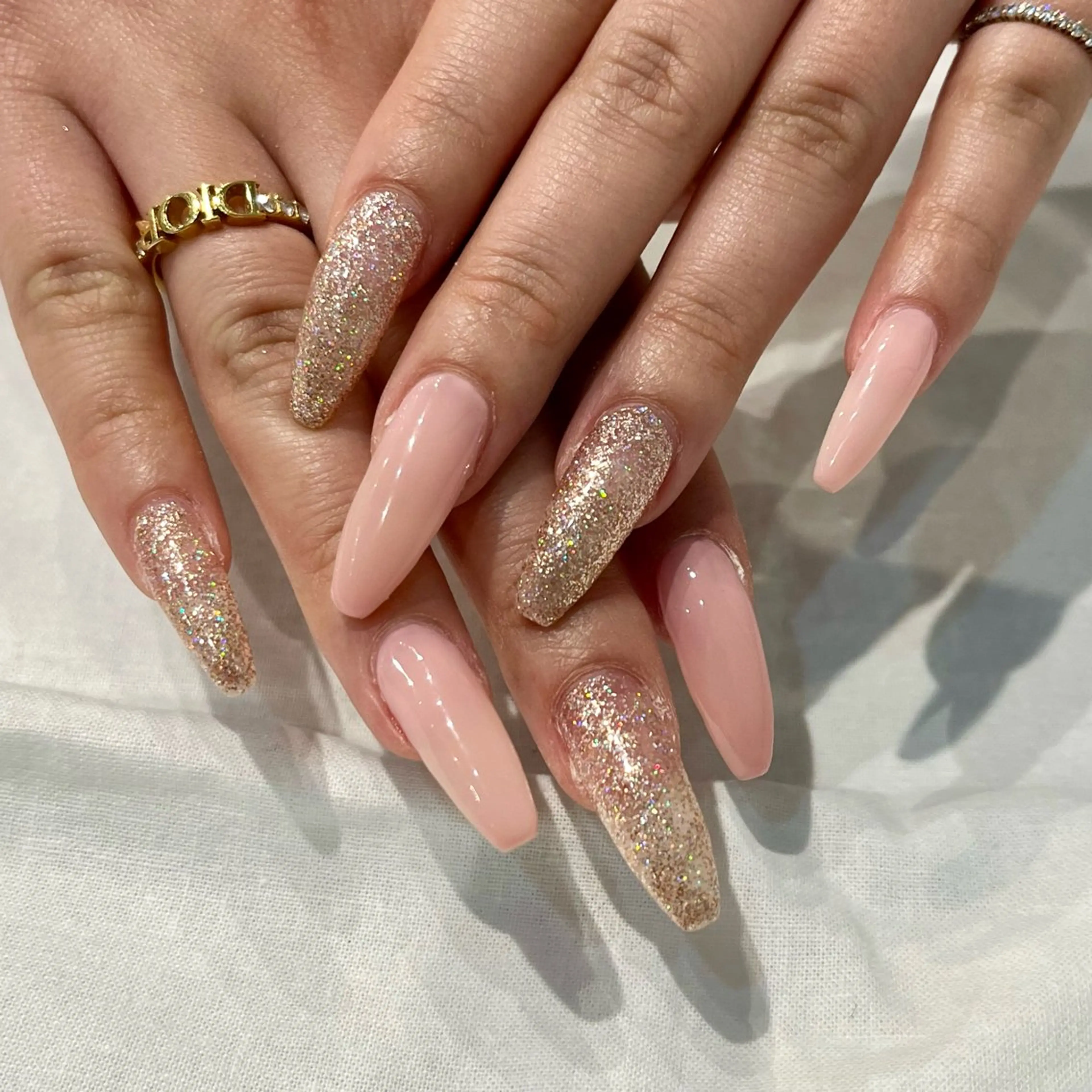 ネイル ピンク 春ネイル ハンドネイル nail room Hotori.のネイルデザイン