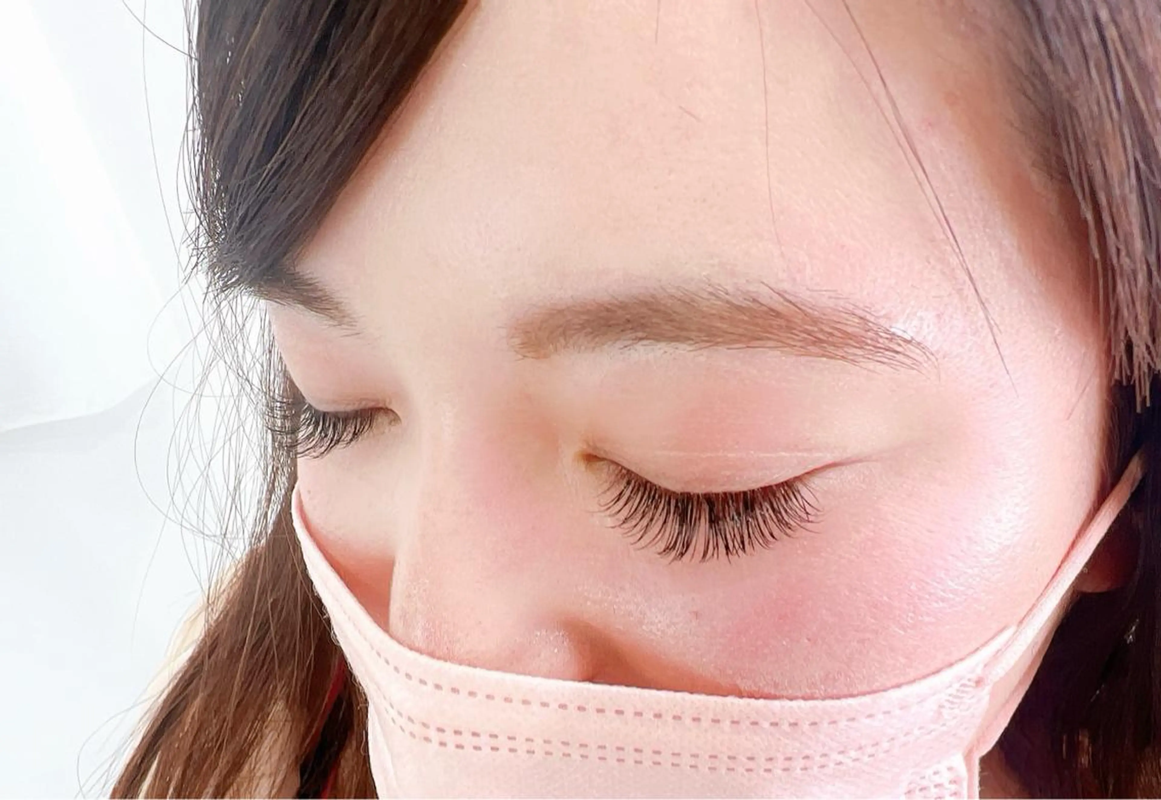 マツエク・マツパ フラットラッシュ ecru. eyelashのマツエク・マツパデザイン