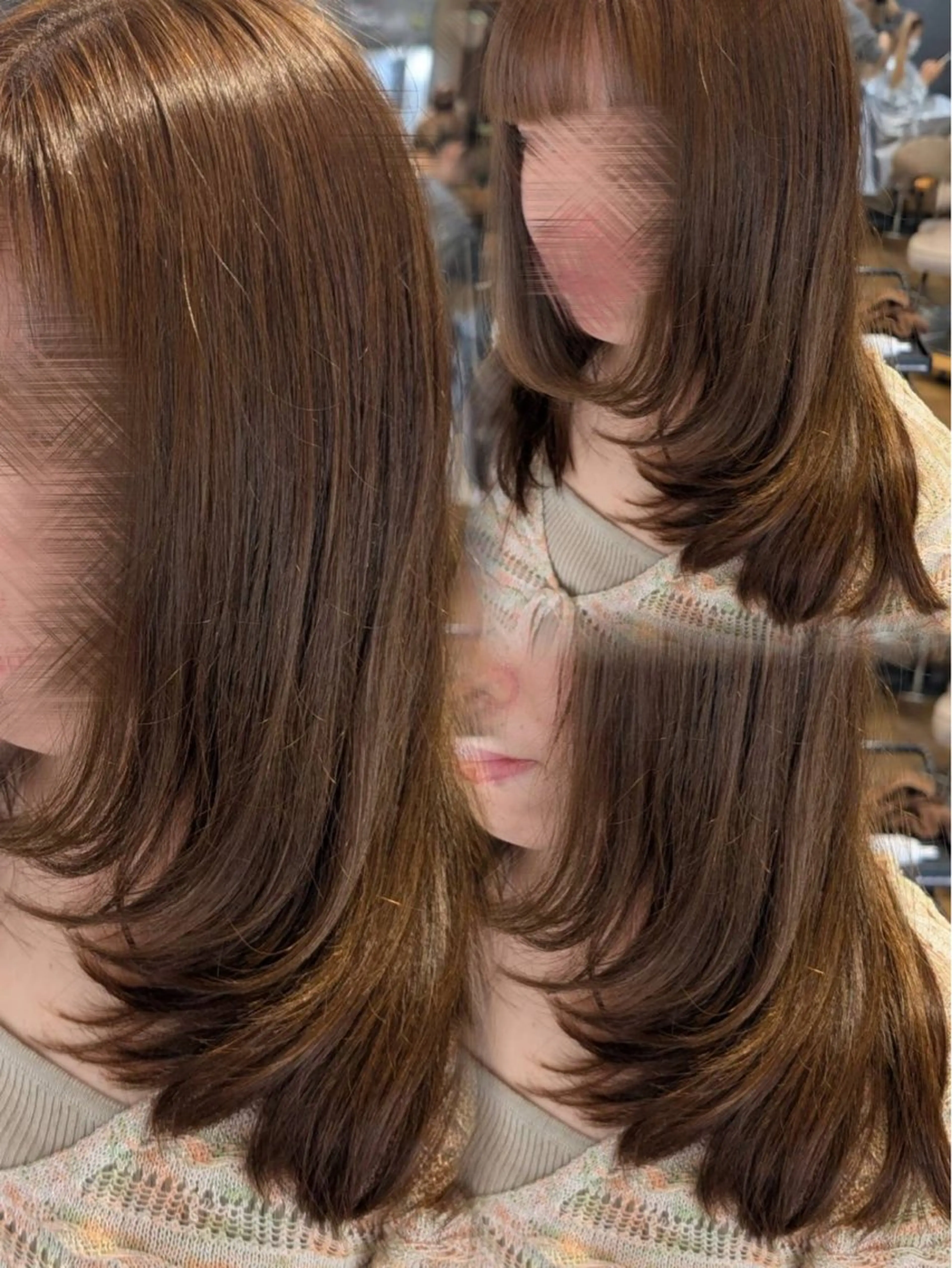 ミディアム 💜カラーリスト 上田💜のヘアスタイル