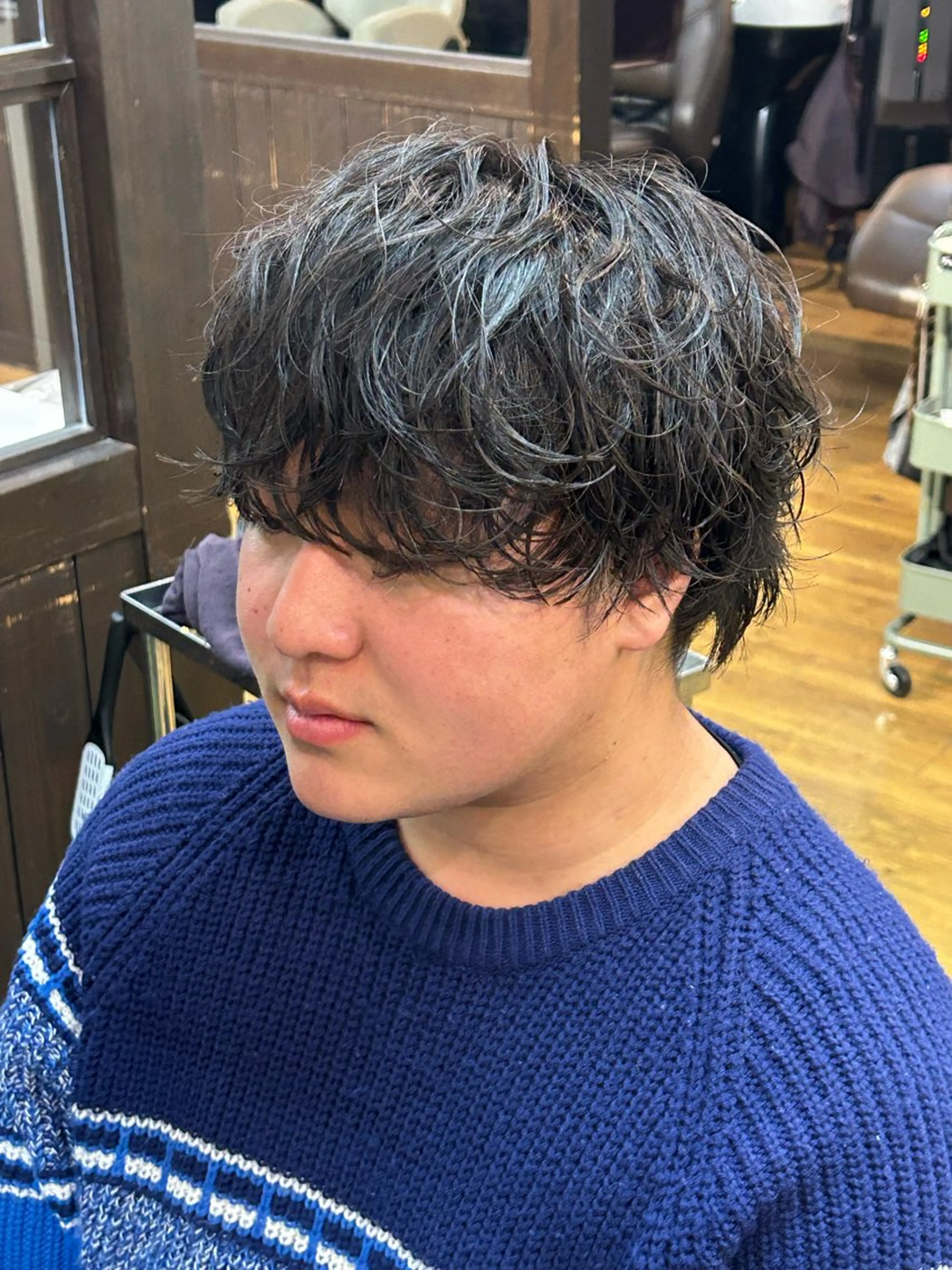 パーマ メンズ 小坂 ヒロのヘアスタイル