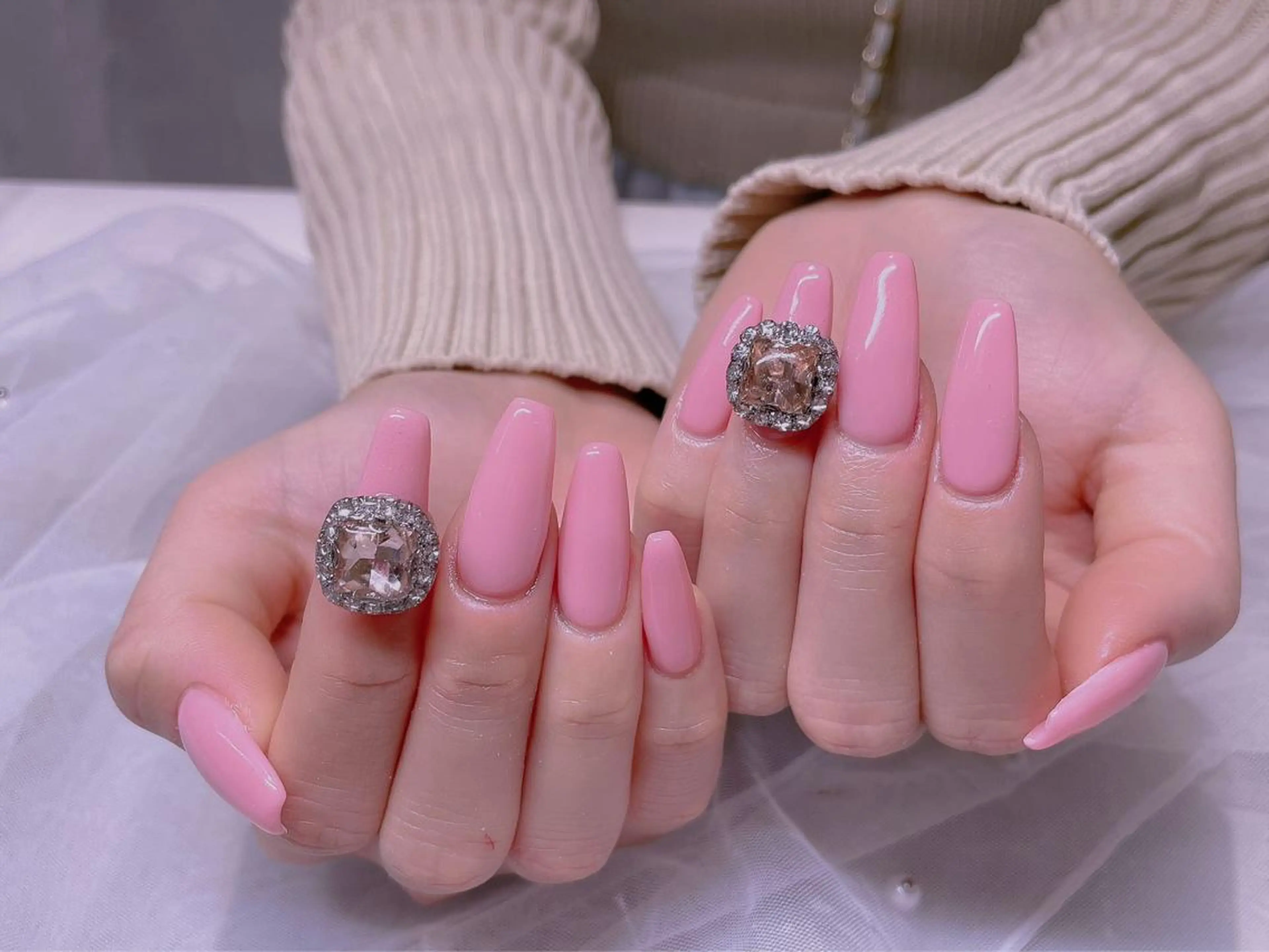 ネイル 長さだし専門店 M2　rikaのネイルデザイン