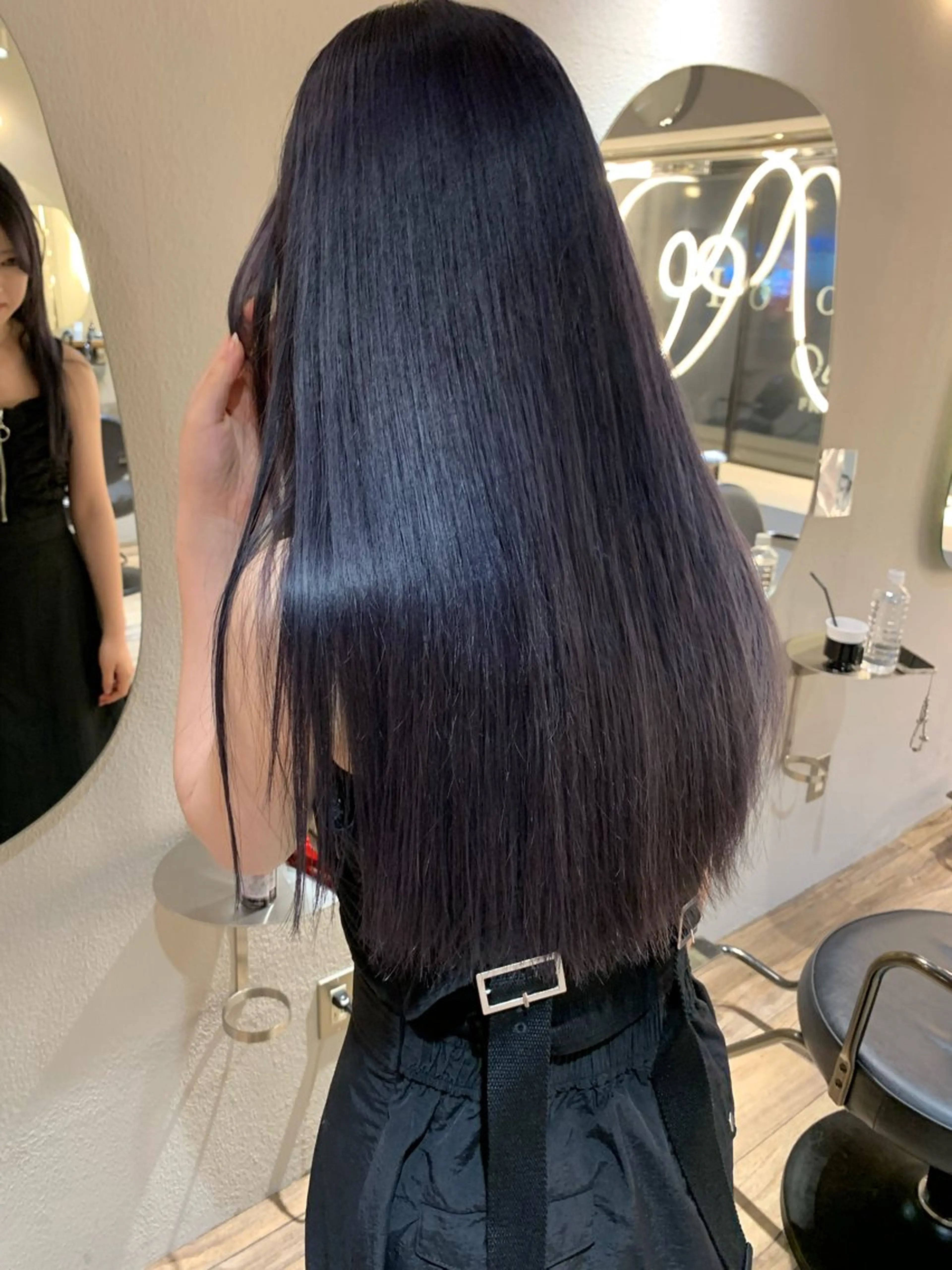 ロング カラー ヘアカラー ブリーチ/アレンジ 天満/chihiroのヘアスタイル