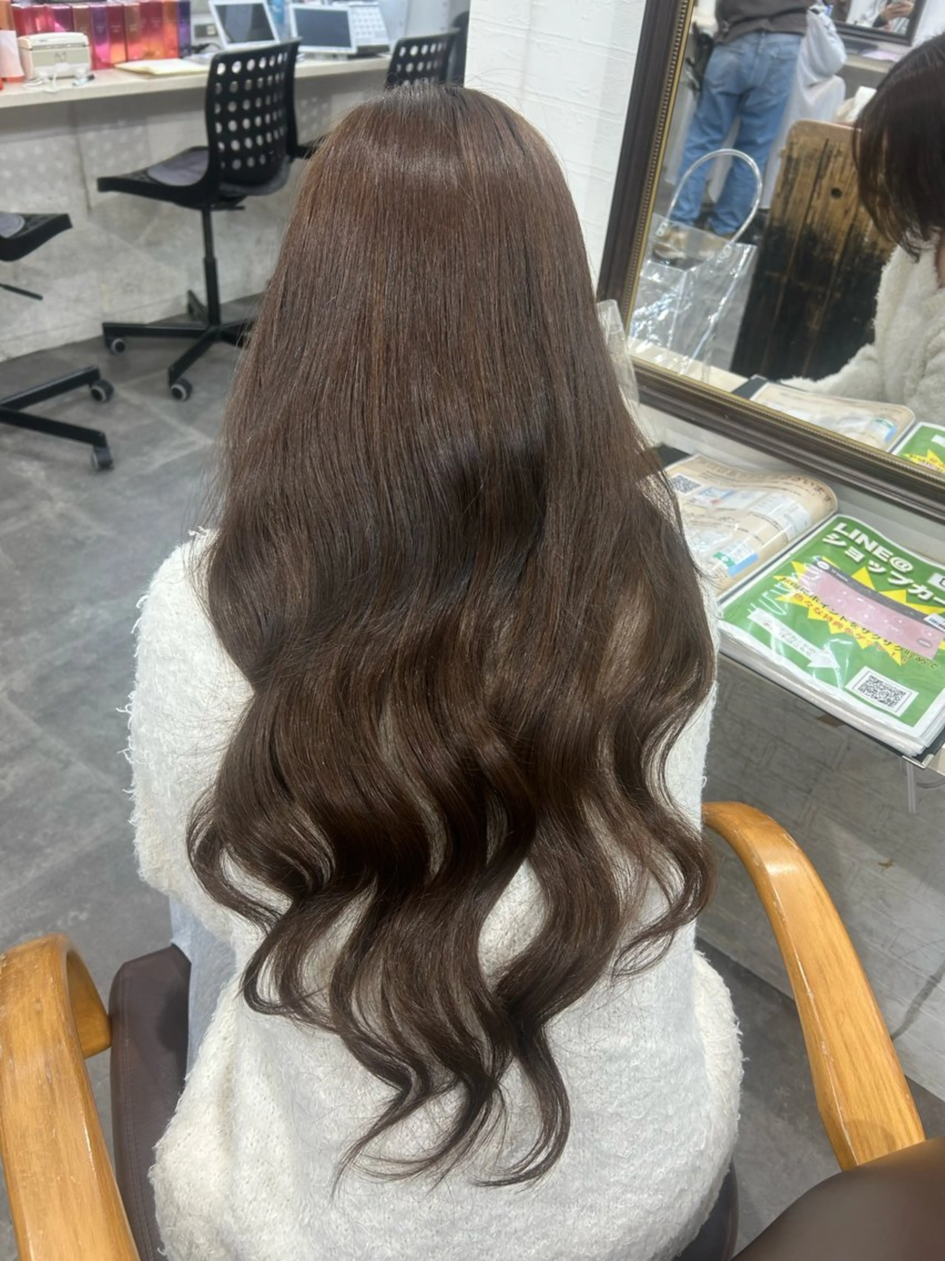 ロング 🩵U-topia 🩵高田　青空🩵のヘアスタイル