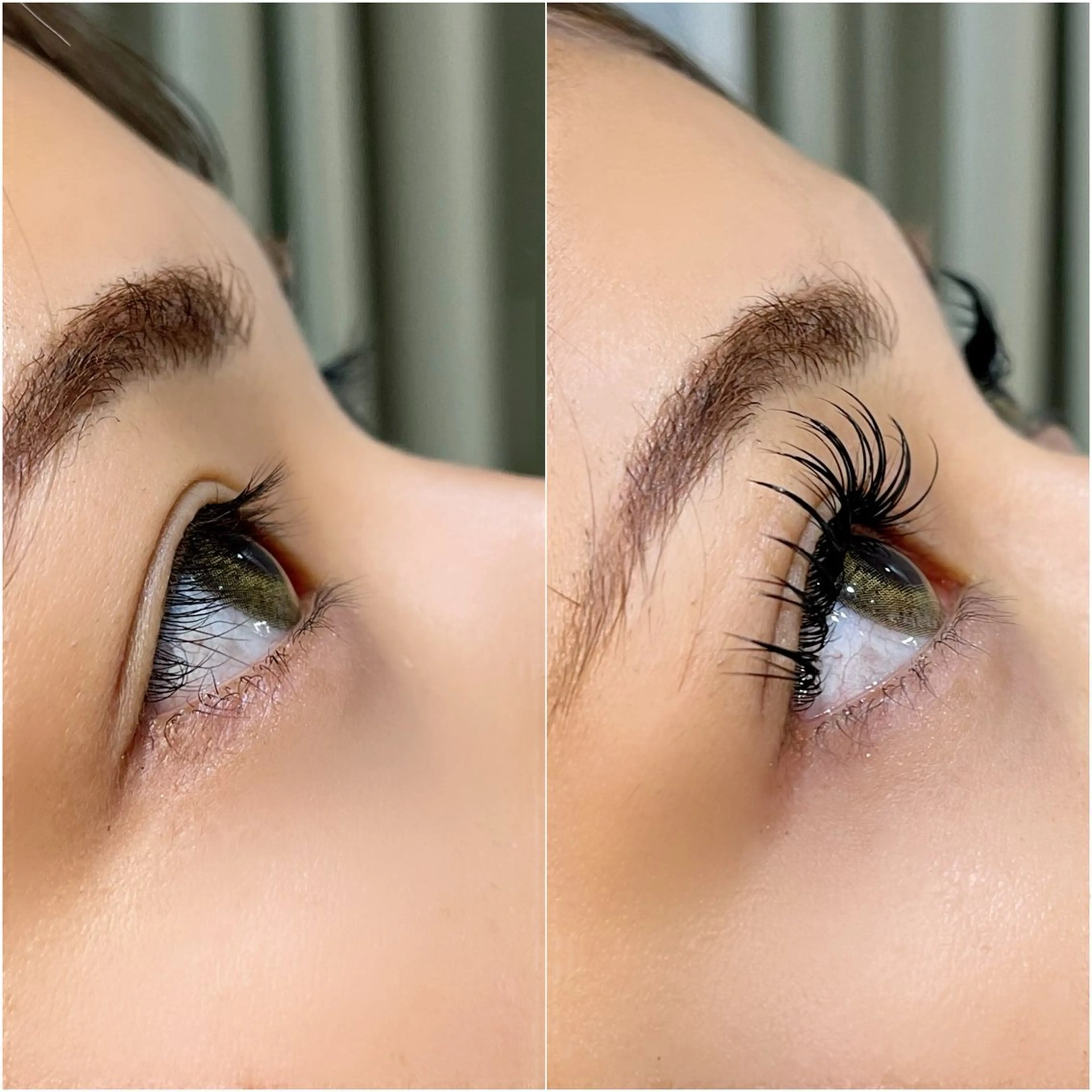 💎モニター💎リフエク（パーマ+エクステ）120本9000円　上向きまつ毛⤴️⚠️お直し対象外⚠️ご新規様オフ無料の写真