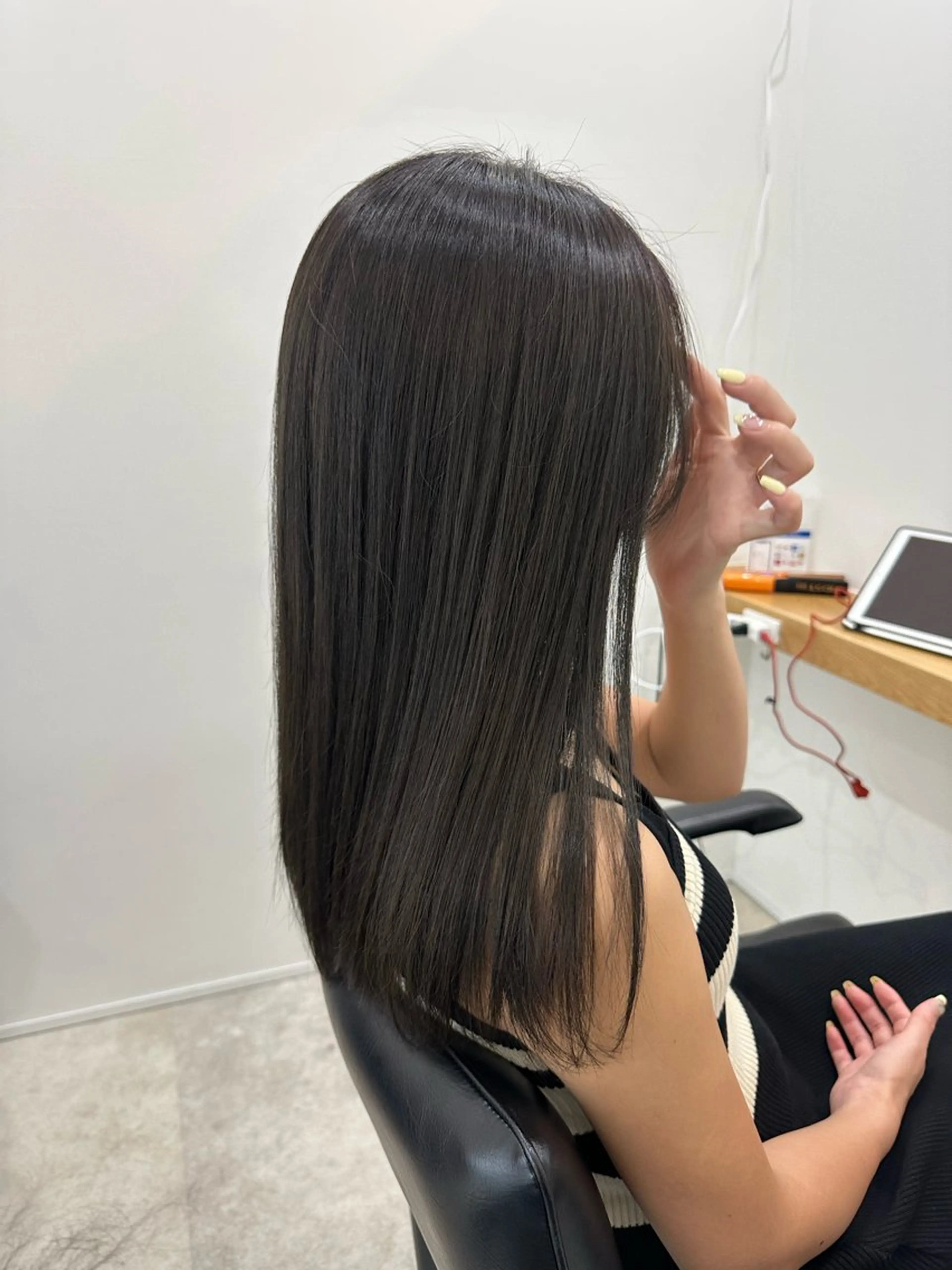 セミロング カラー カット ヘアカラー トリートメント ヘアセット/艶カラー 💐nao.のヘアスタイル