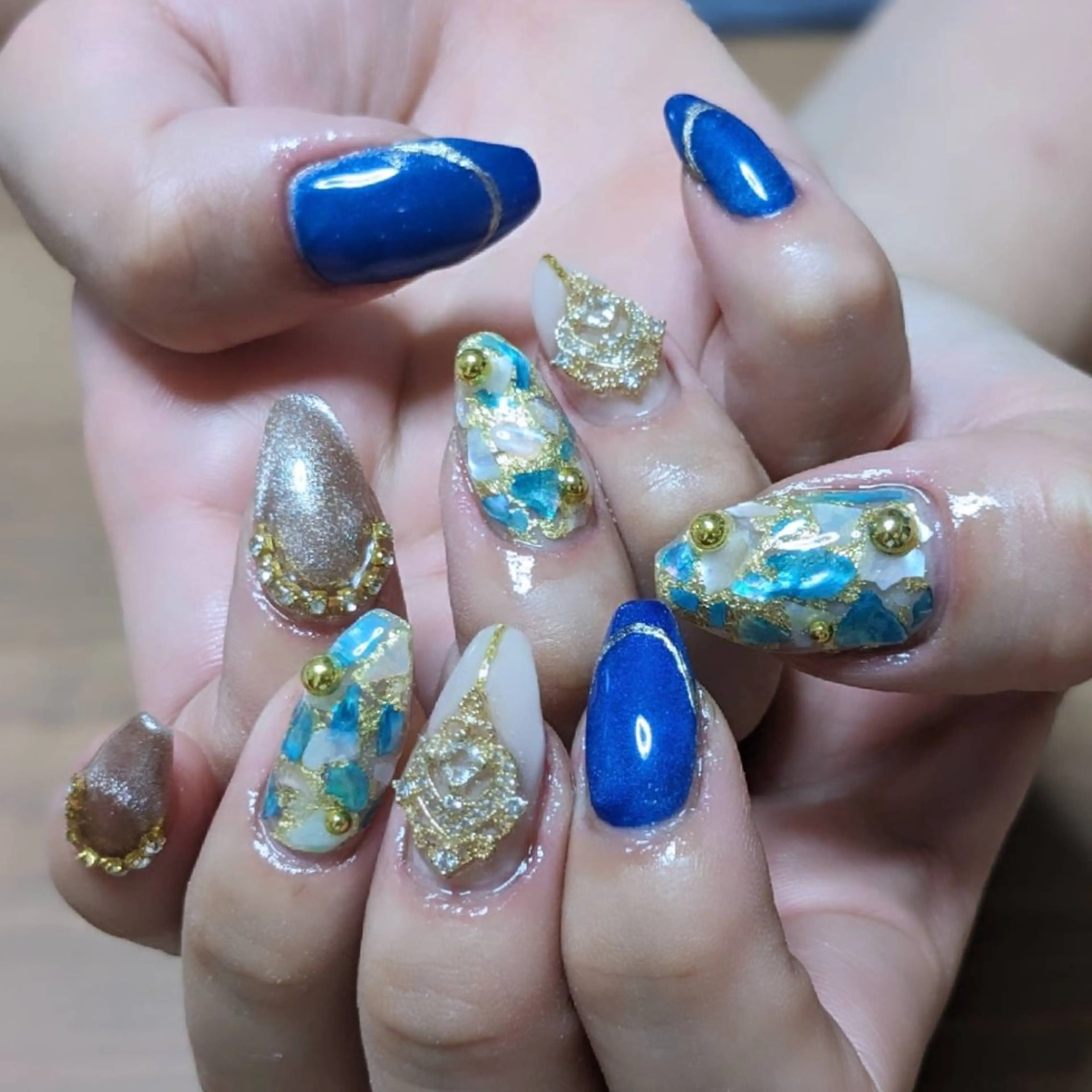 ネイル ハンドネイル Lily nail 船橋 yuki🍒のネイルデザイン