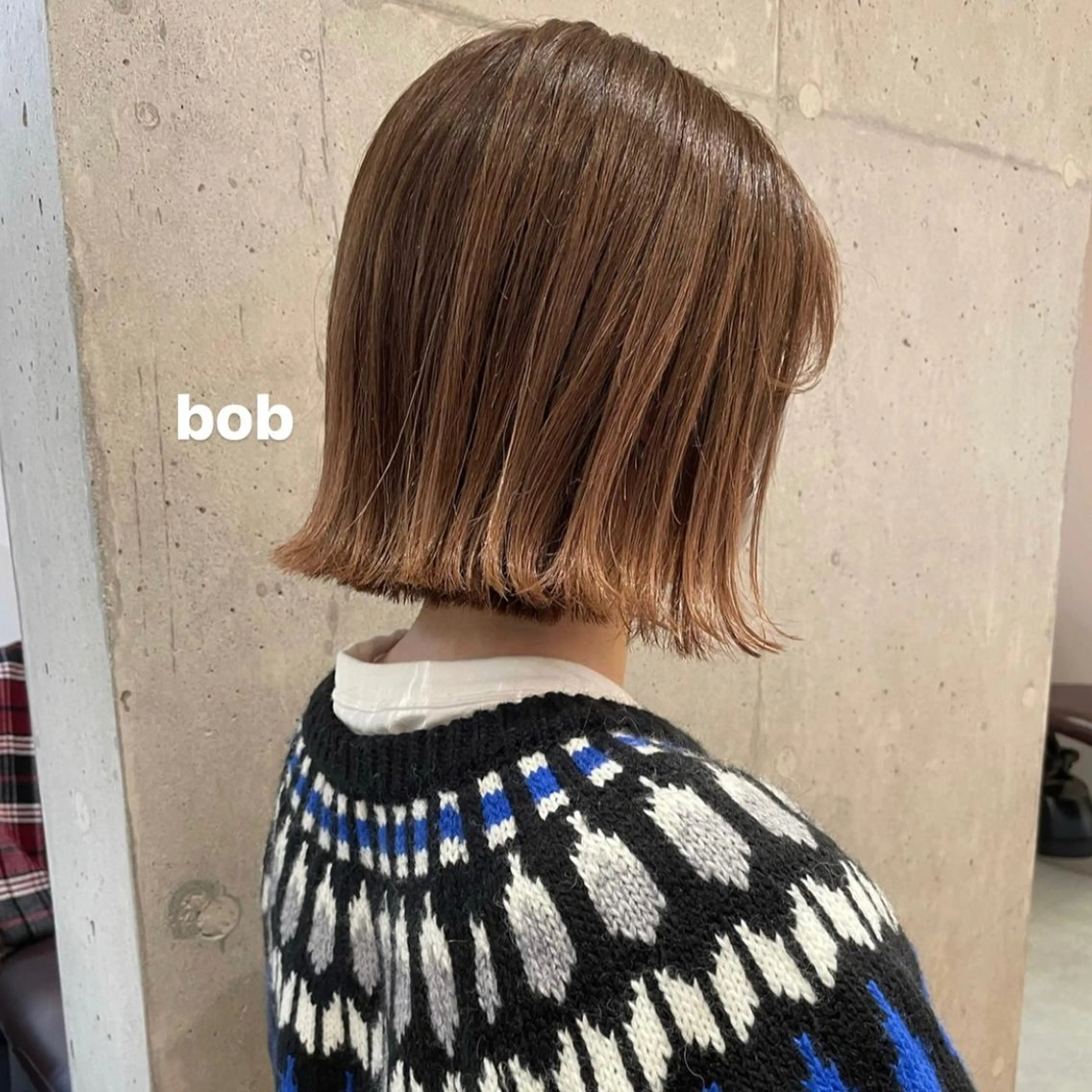 ミディアム カラー ヘアアレンジ 切りっぱなしボブ ボブ トレンド眉🌈✨ arisaの眉毛・アイブロウイメージ