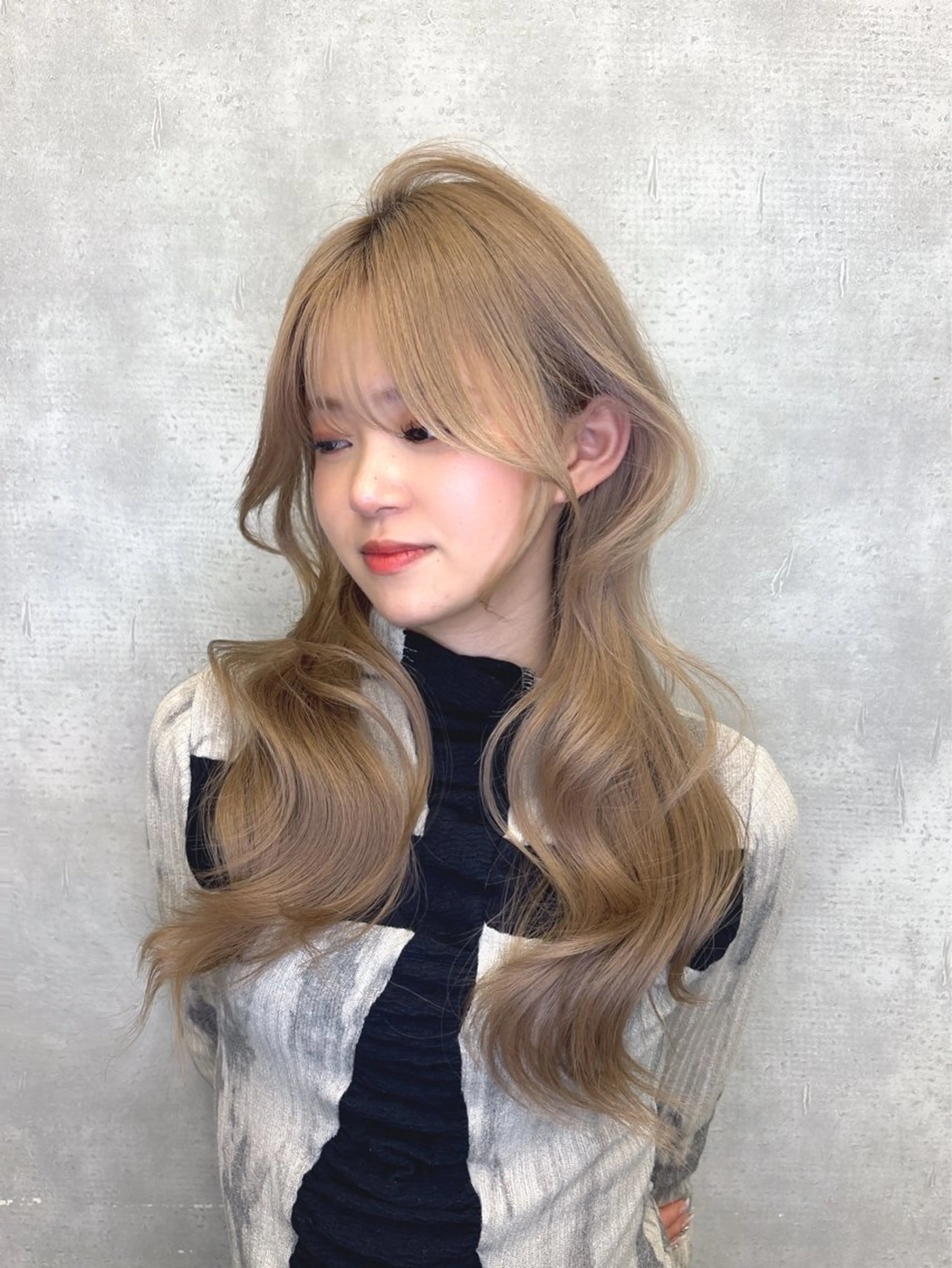 ロング カラー MAEUL NAGOYA所属・⛓ワンホンレイヤー 🥀🖤/あいりのヘアスタイル