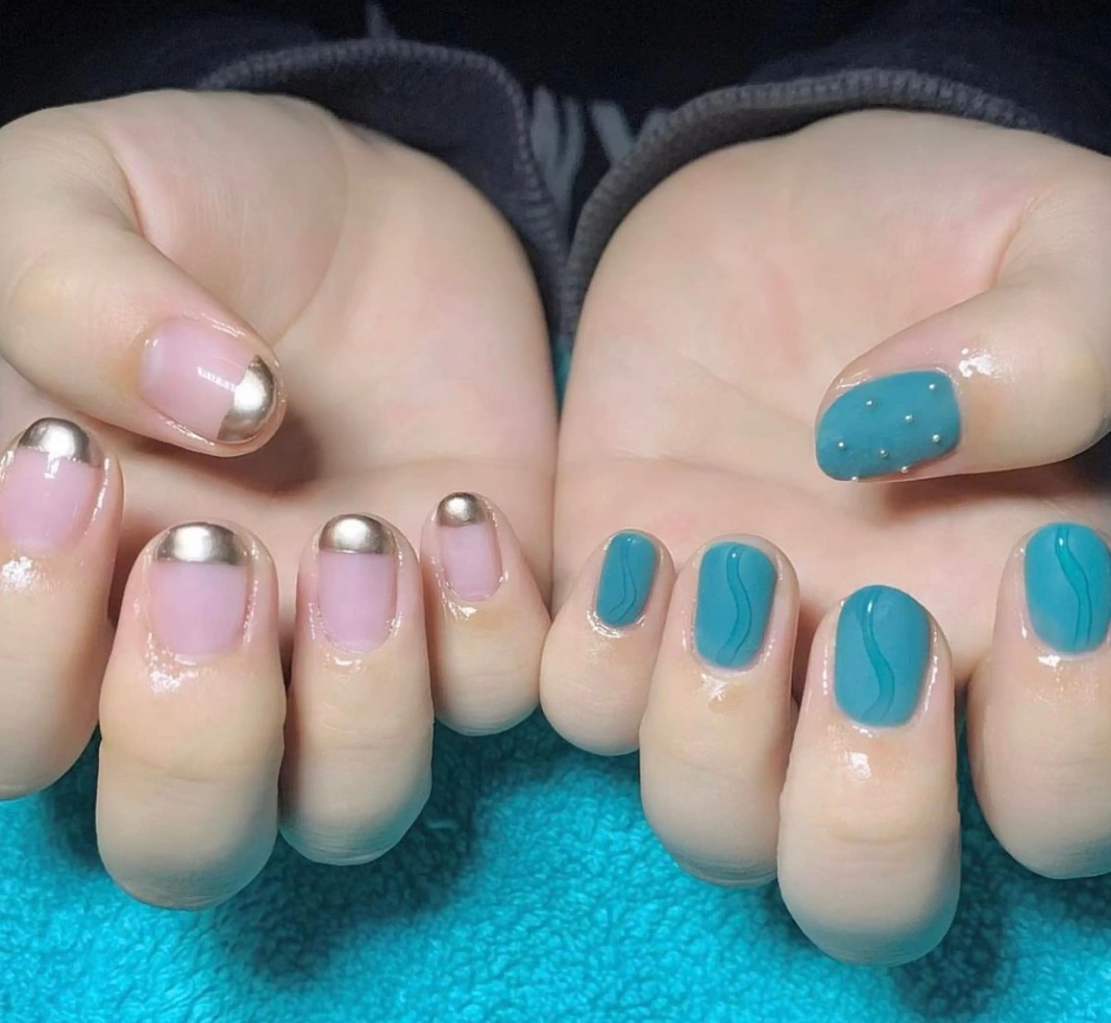 ネイル ニュアンスネイル MHR nailのネイルデザイン