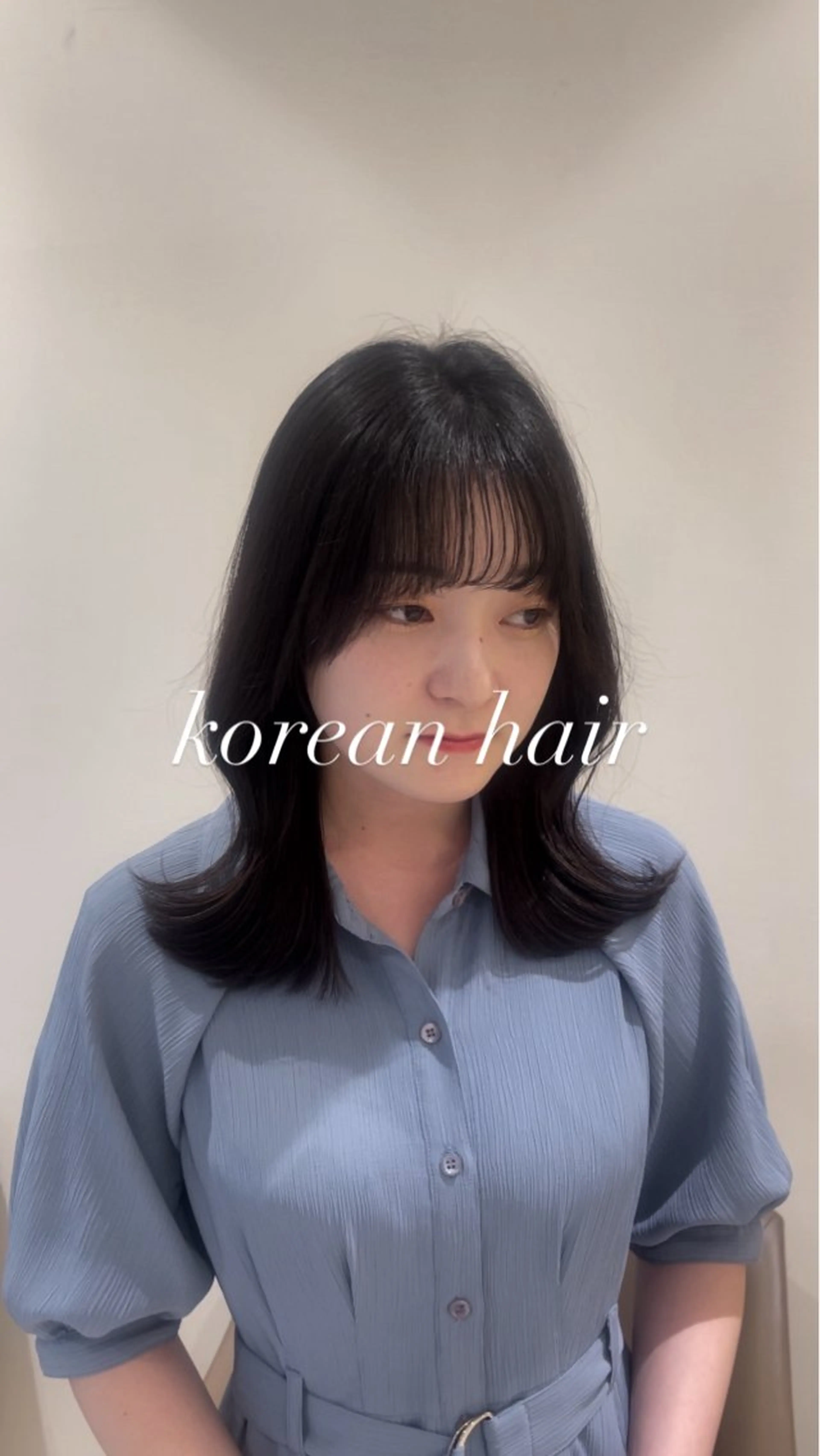 セミロング カラー ケアカラー 透明感カラー 髪質改善 韓国風ヘア 💖大人韓国ヘア💖 韓国艶カラー【銀座】のヘアスタイル