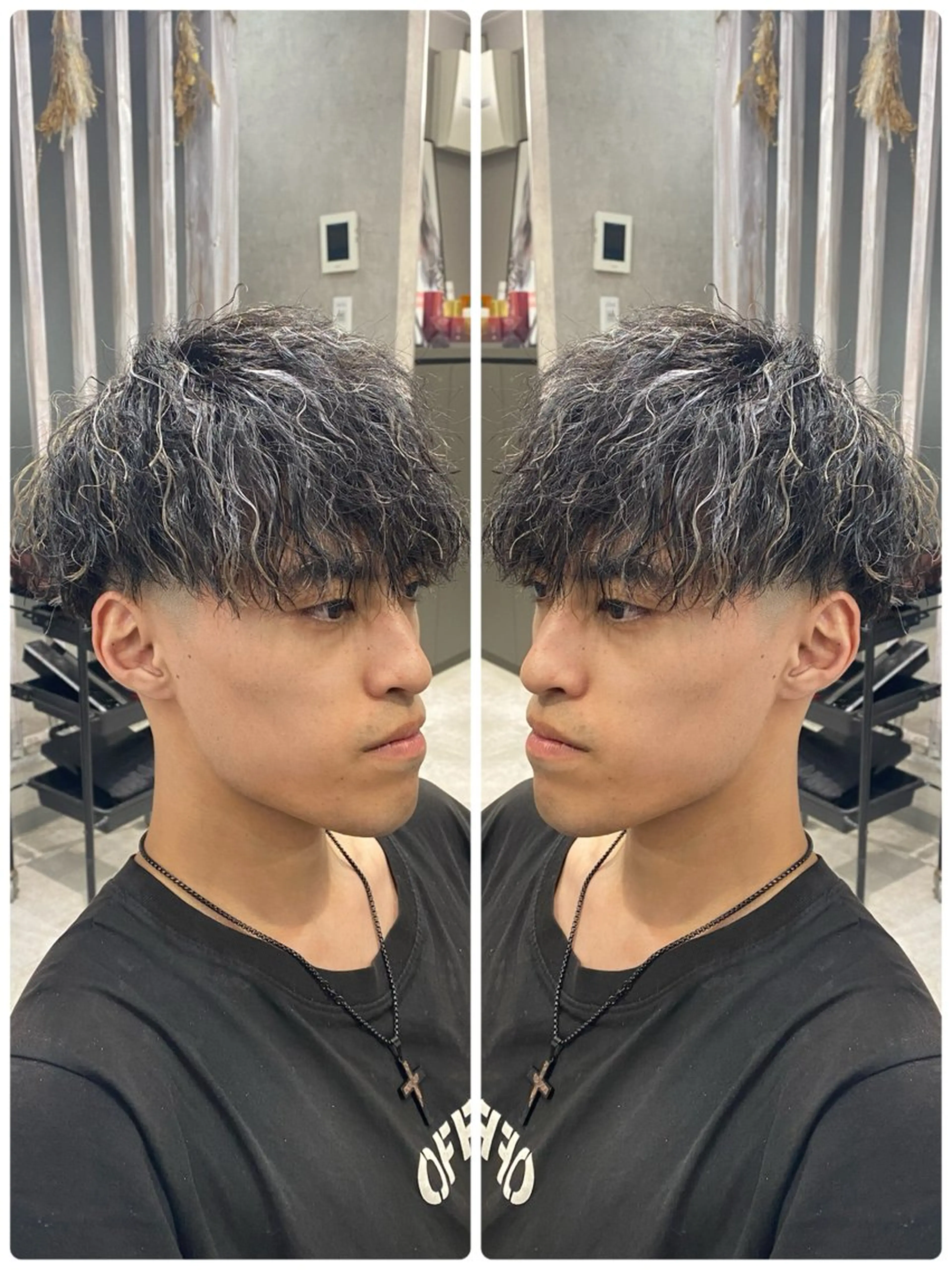 ショート カラー パーマ メンズ 🐉『メンズ美容師』 吉田龍星🐉のヘアスタイル
