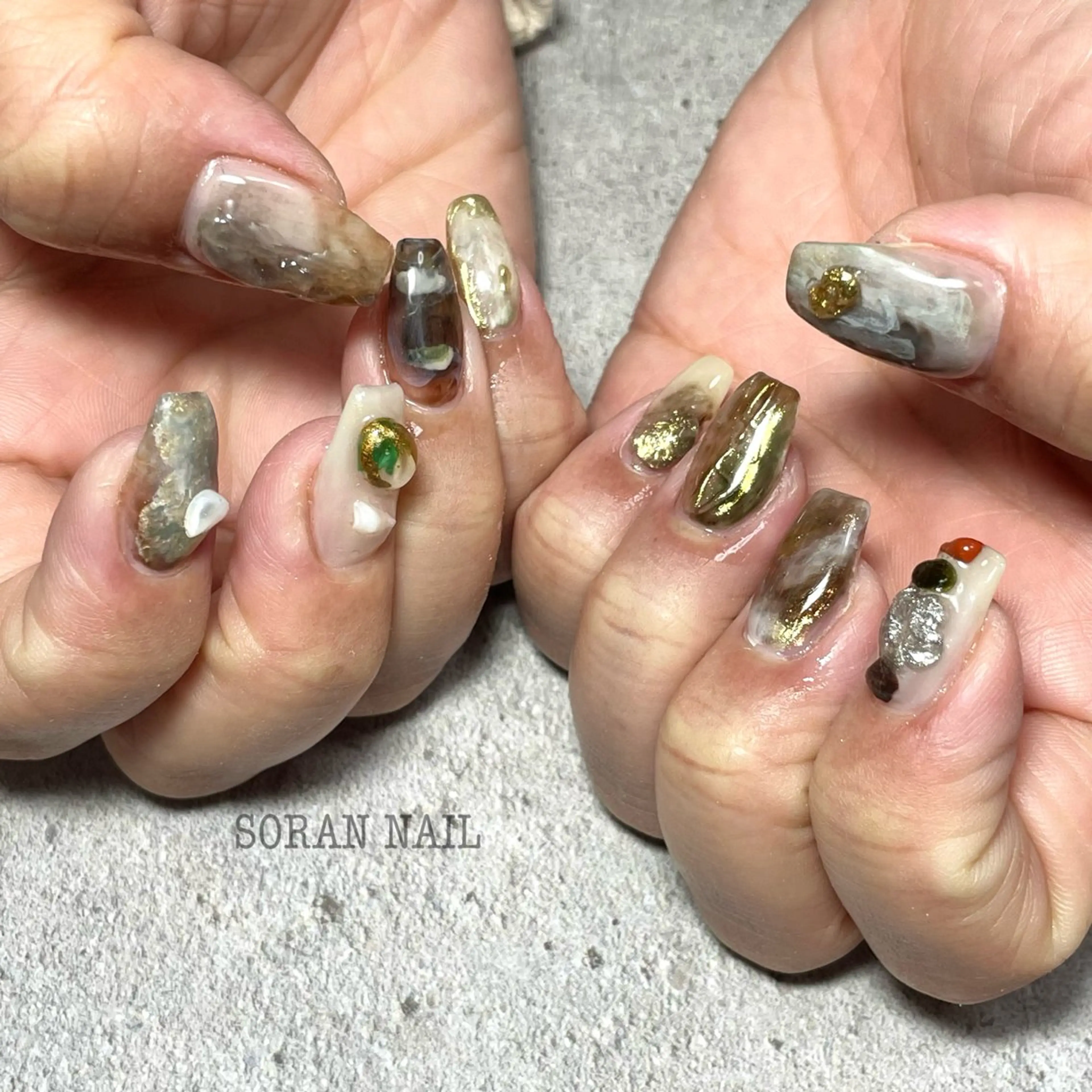 ネイル ハンドネイル soran nailのネイルデザイン