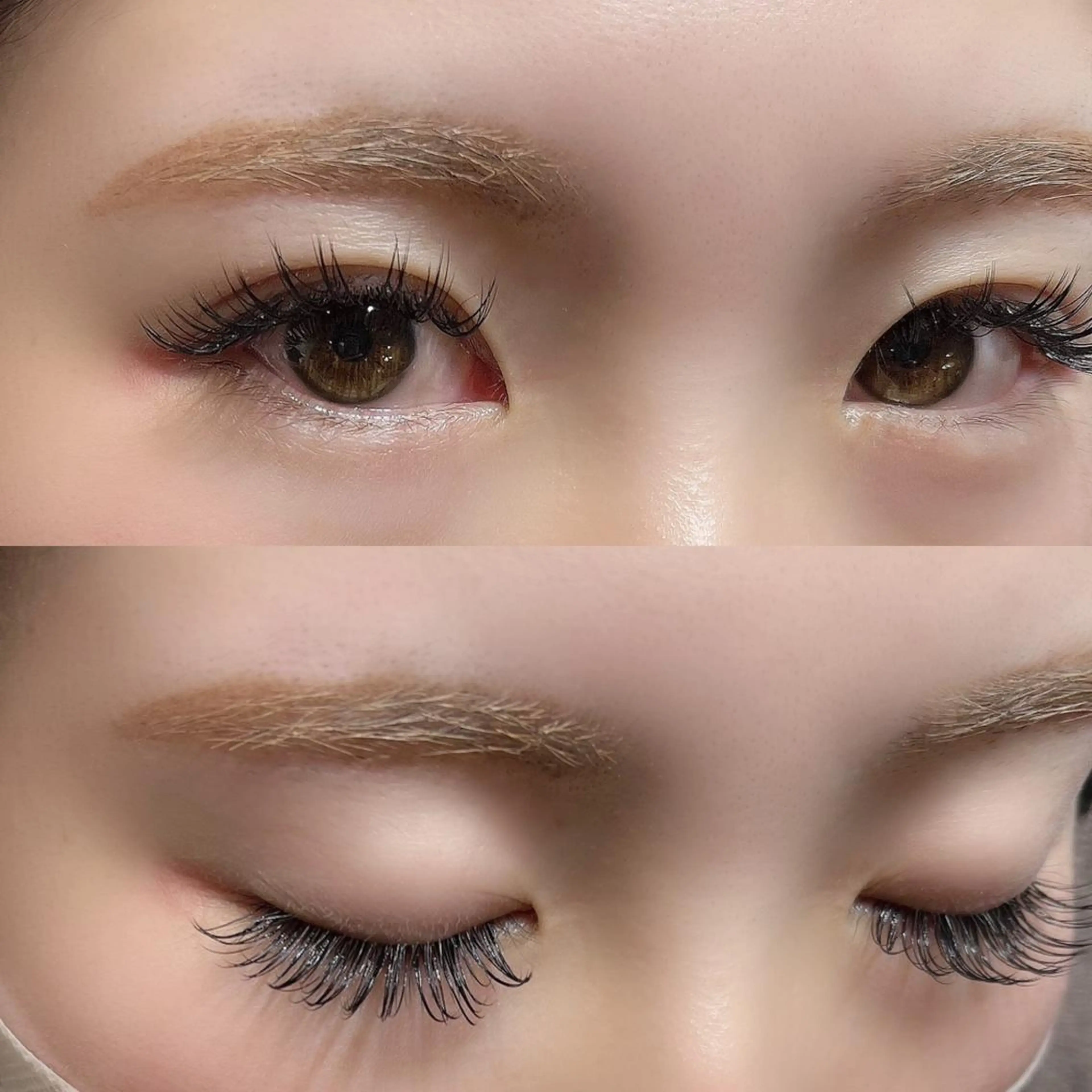 マツエク・マツパ アイブロウ ナチュラル セーブル マツエク 𓍯 Miyaki𓍯のマツエク・マツパデザイン