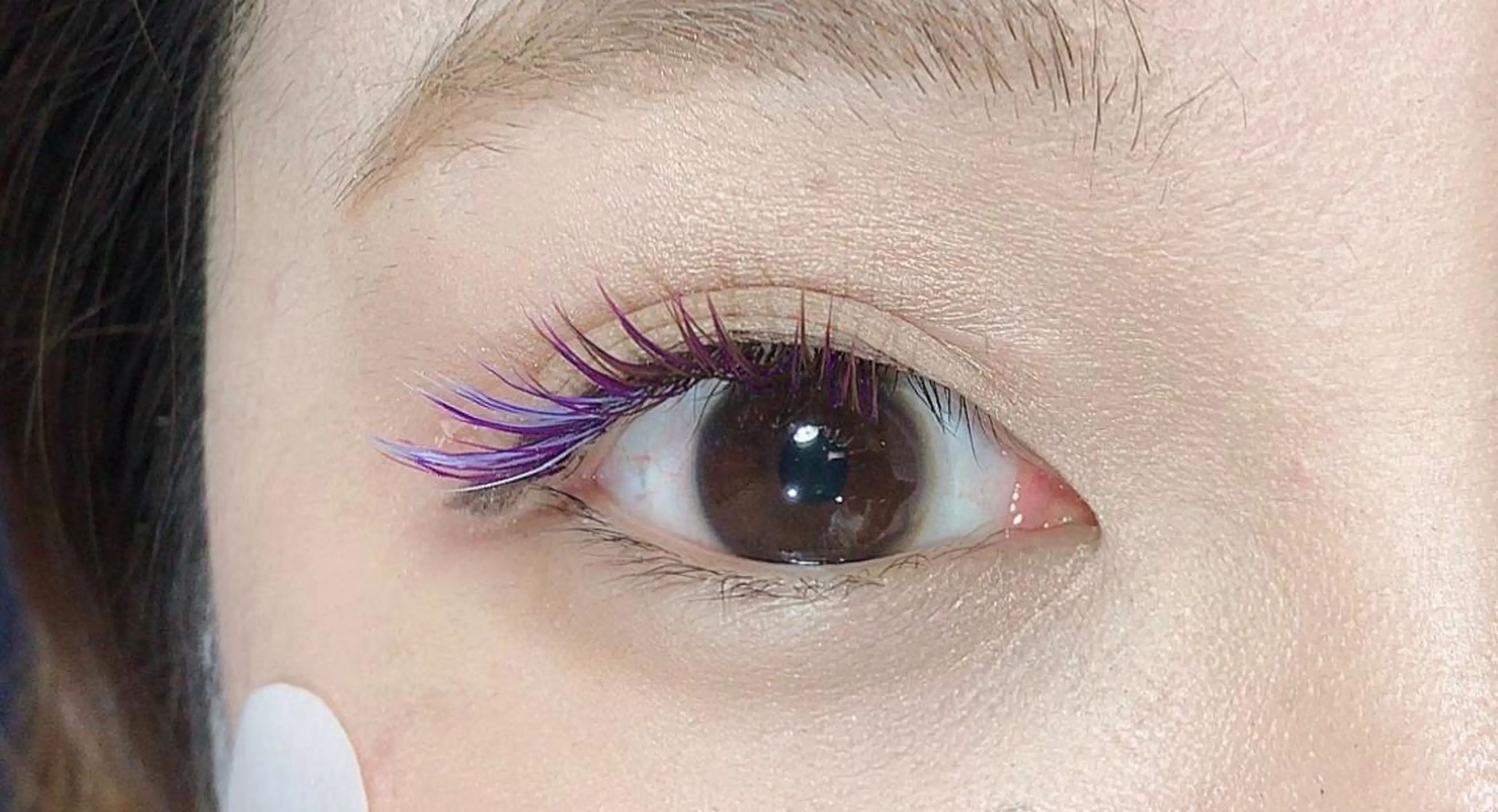 マツエク・マツパ カラーマツエク Jカール SENSES_ WAKAのマツエク・マツパデザイン