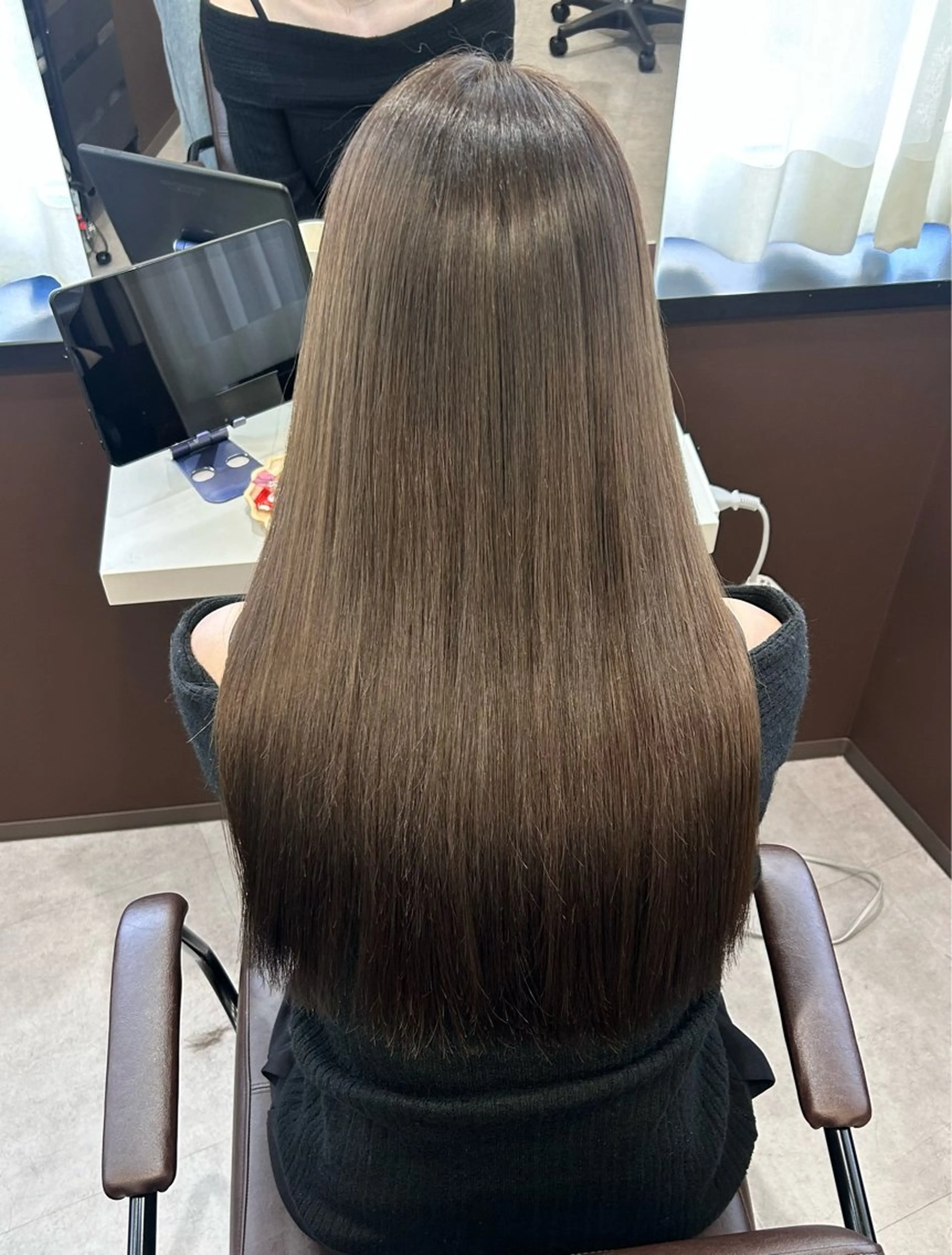 ロング カラー 韓国×髪質改善カラー 💎hinaのヘアスタイル