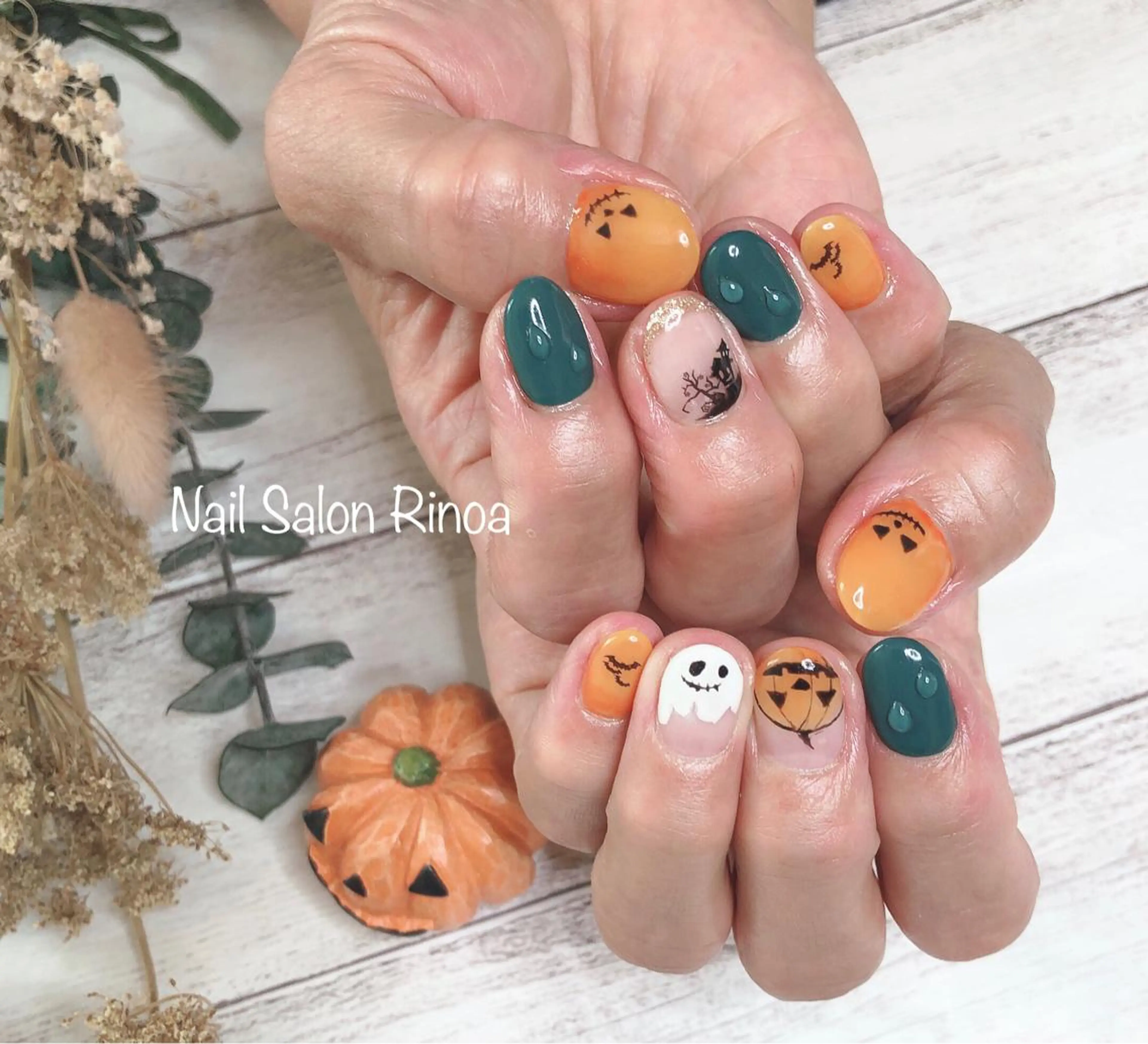 ネイル Nail Salon Rinoaのネイルデザイン