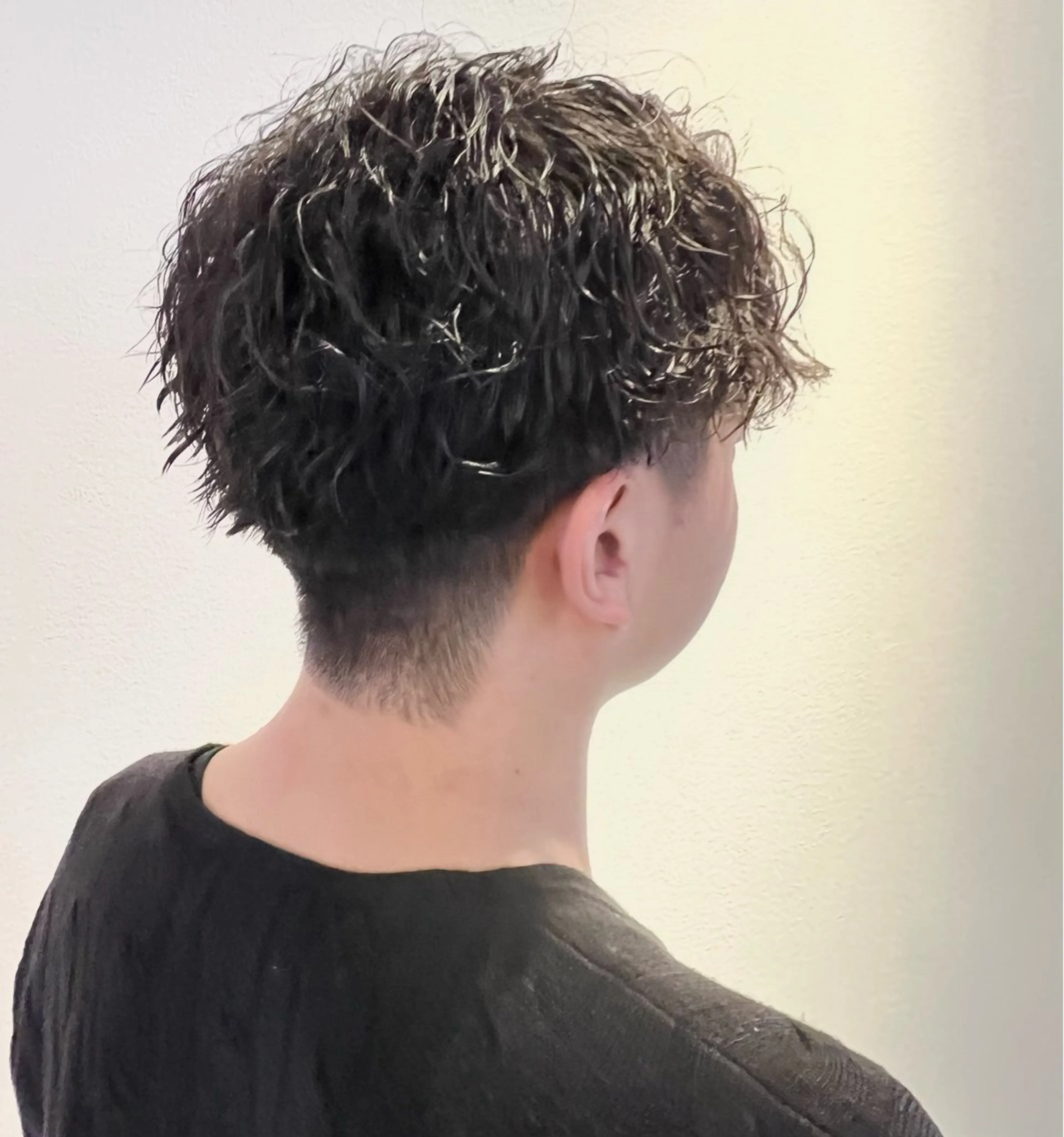 パーマ メンズ 赤み消しカラー✳️ 井上明日翔💫のヘアスタイル