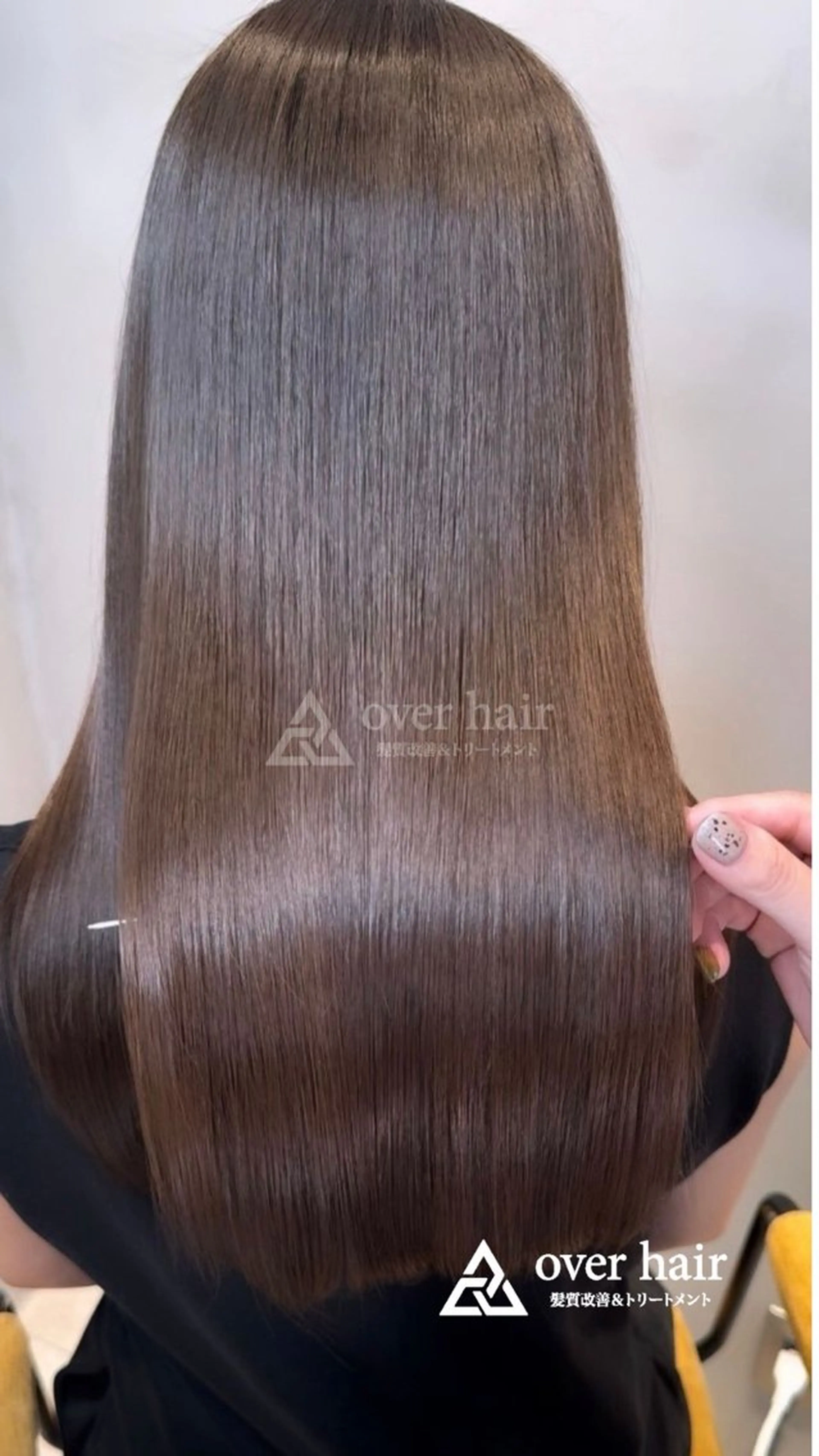 ロング カット ヘアカラー トリートメント あらい みゆのヘアスタイル