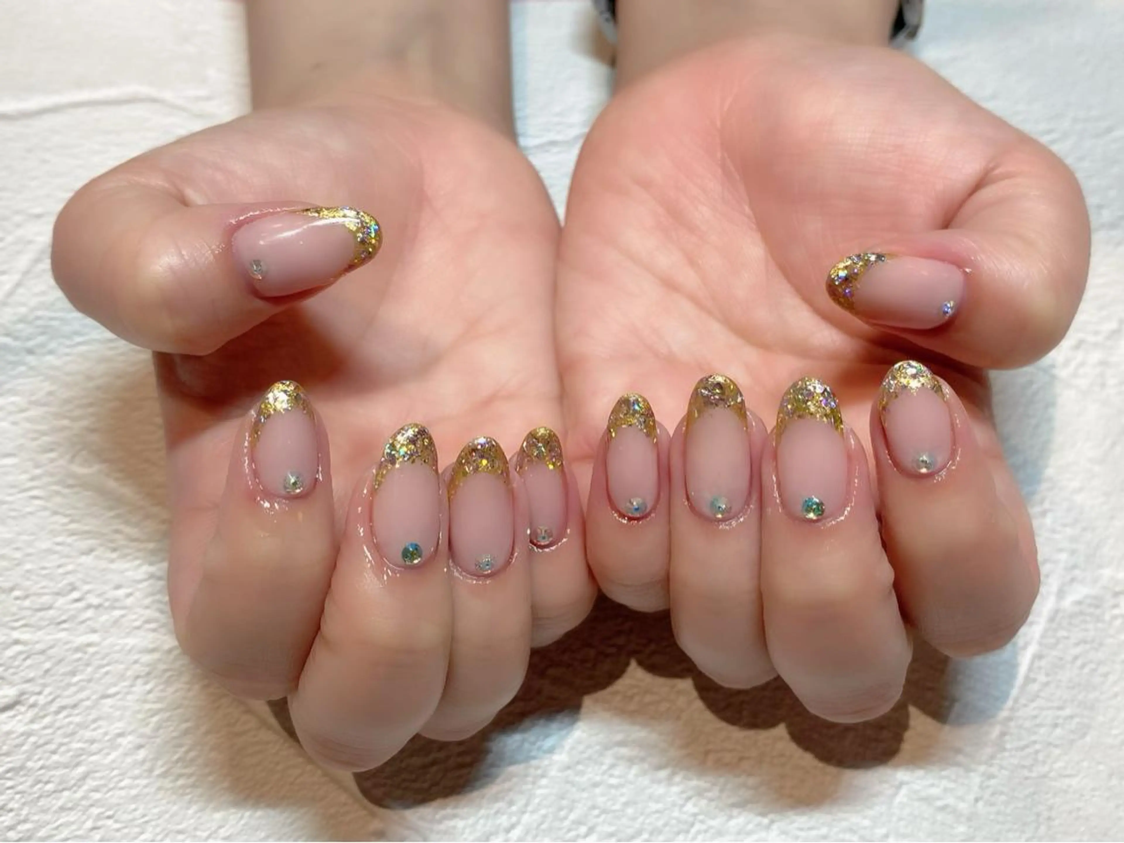 ネイル ストーンネイル ハンドネイル GO TODAY SHAiRE SALON所属・✨kitamura rie✨のネイルデザイン