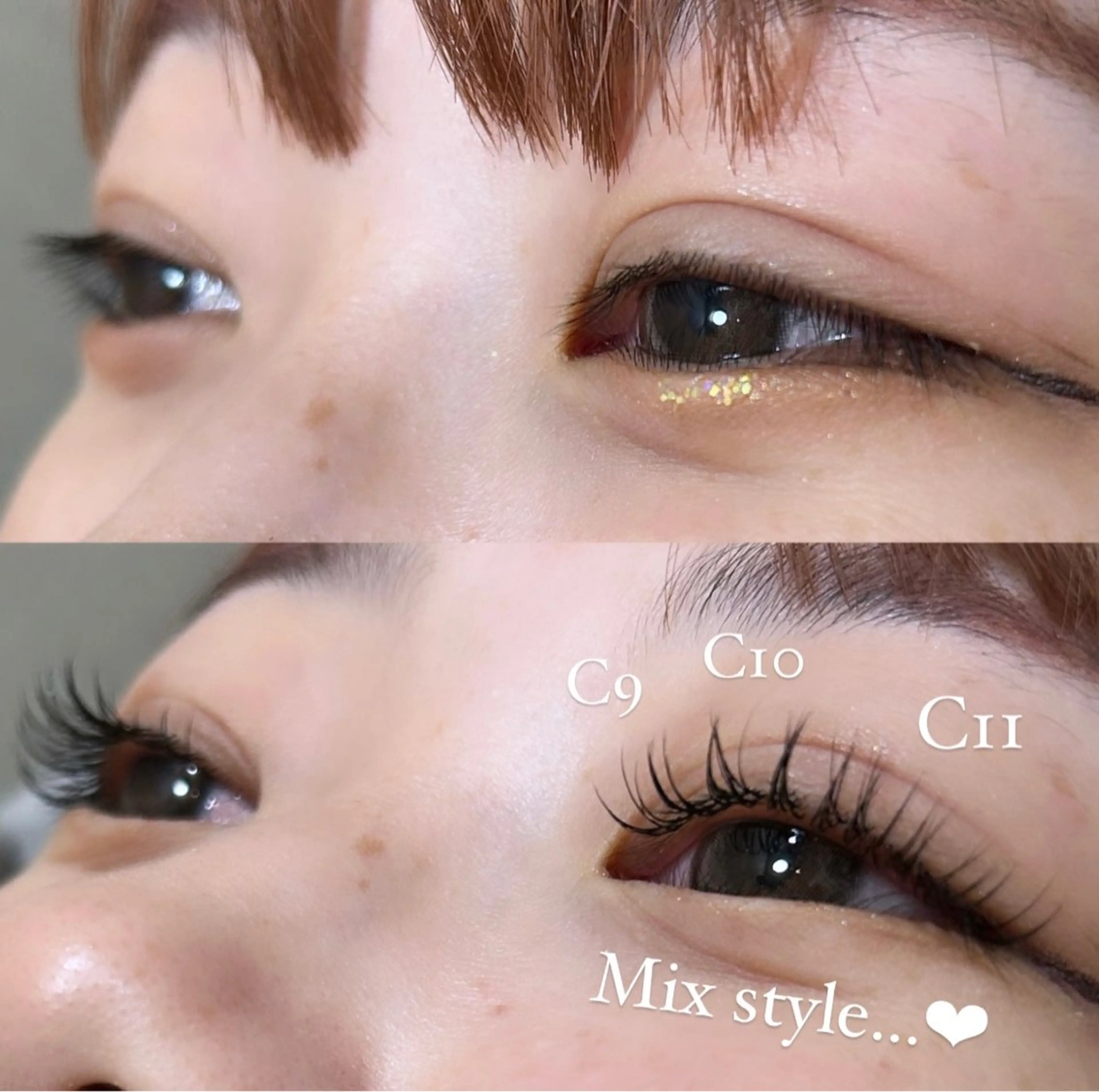 マツエク・マツパ Cカール ミンク 🩷ྀི中村 ほのか🧸🌷のマツエク・マツパデザイン