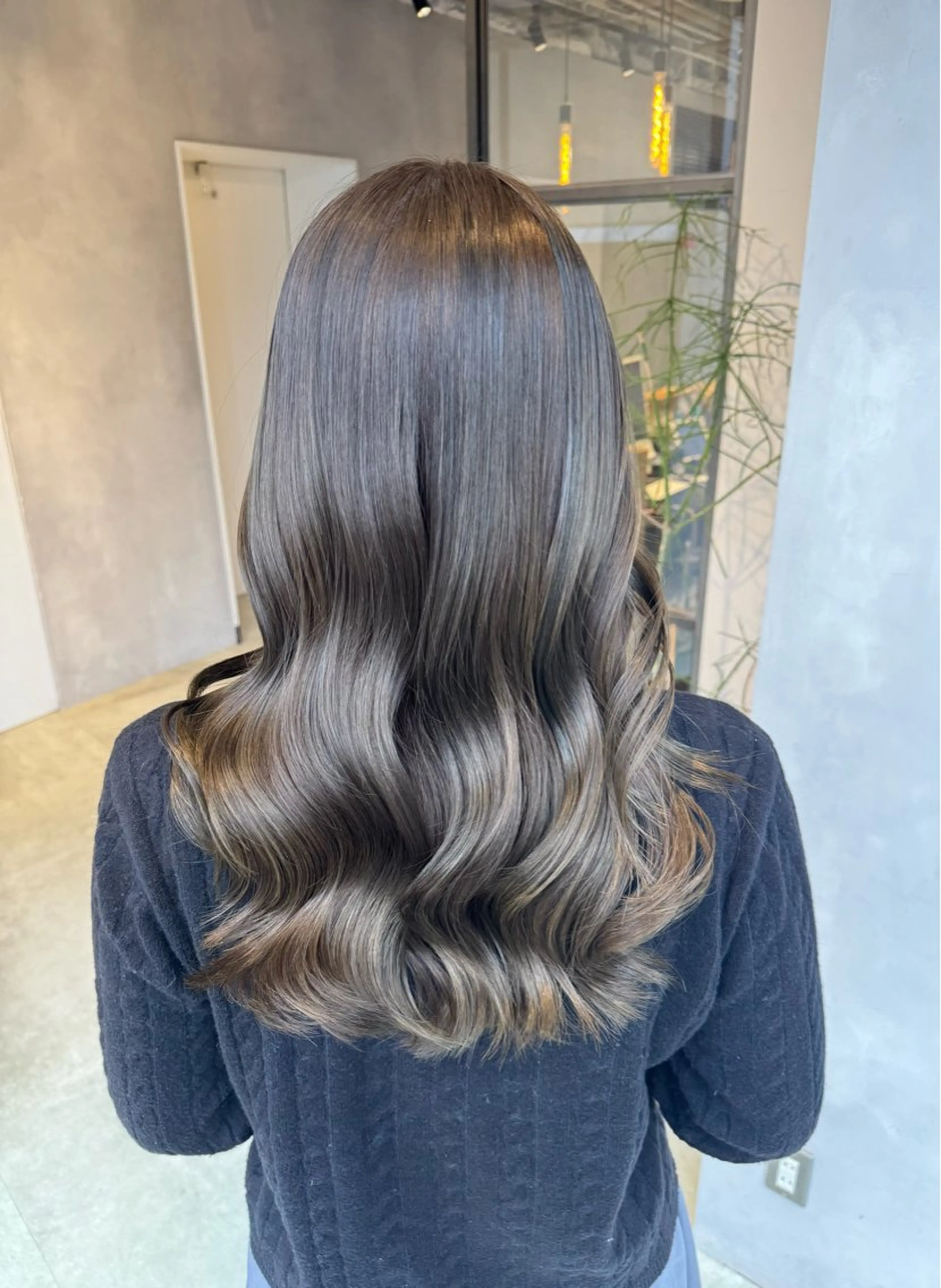 カラー 透明感カラー ヘアカラー トリートメント 透明感カラー✨艶髪 制作🌱山根あゆみのヘアスタイル