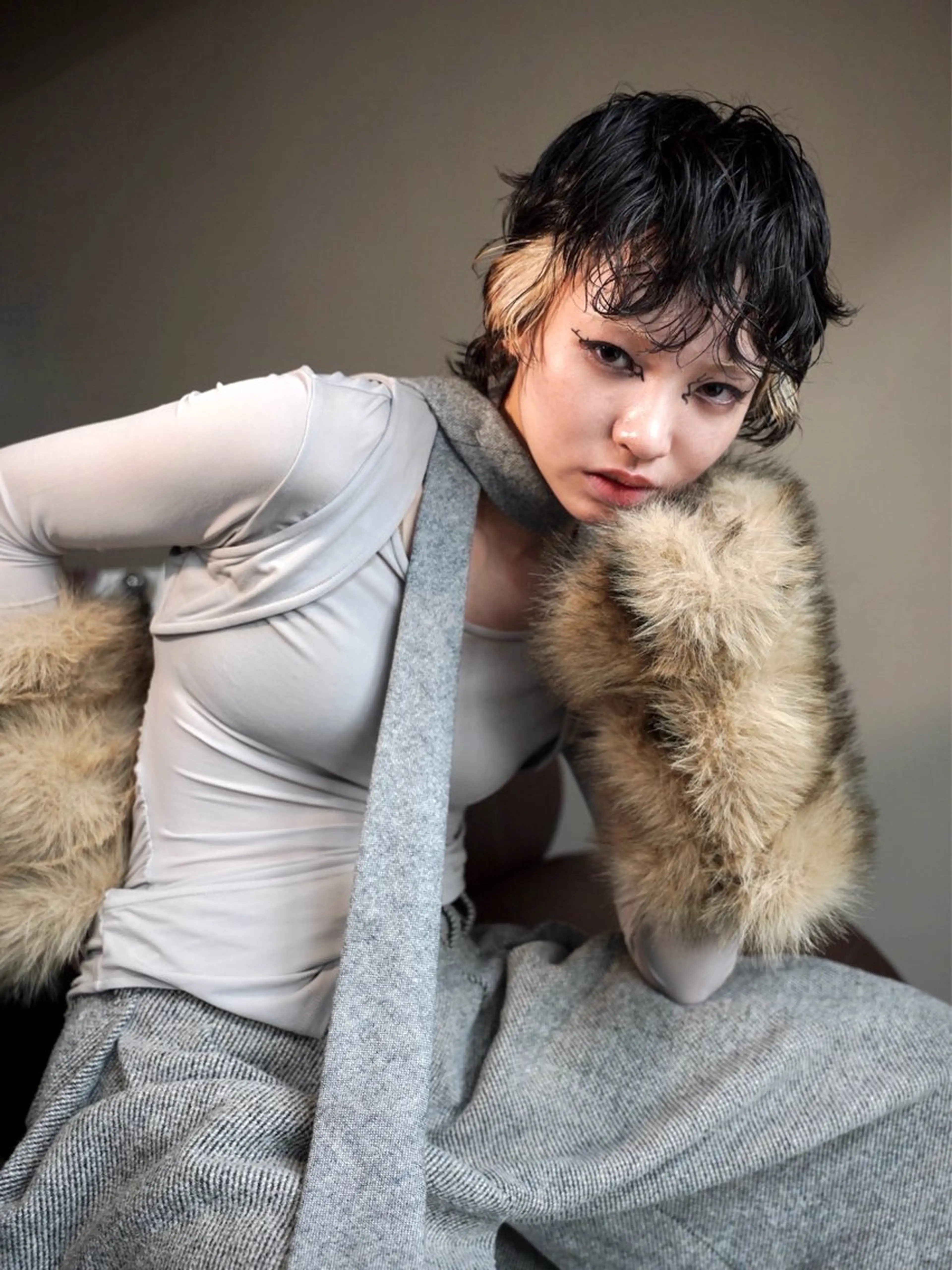 ショート カラー インナーカラー ショートヘア カット ヘアカラー トリートメント デザイン/レイヤー Kaito🐩/栄のヘアスタイル