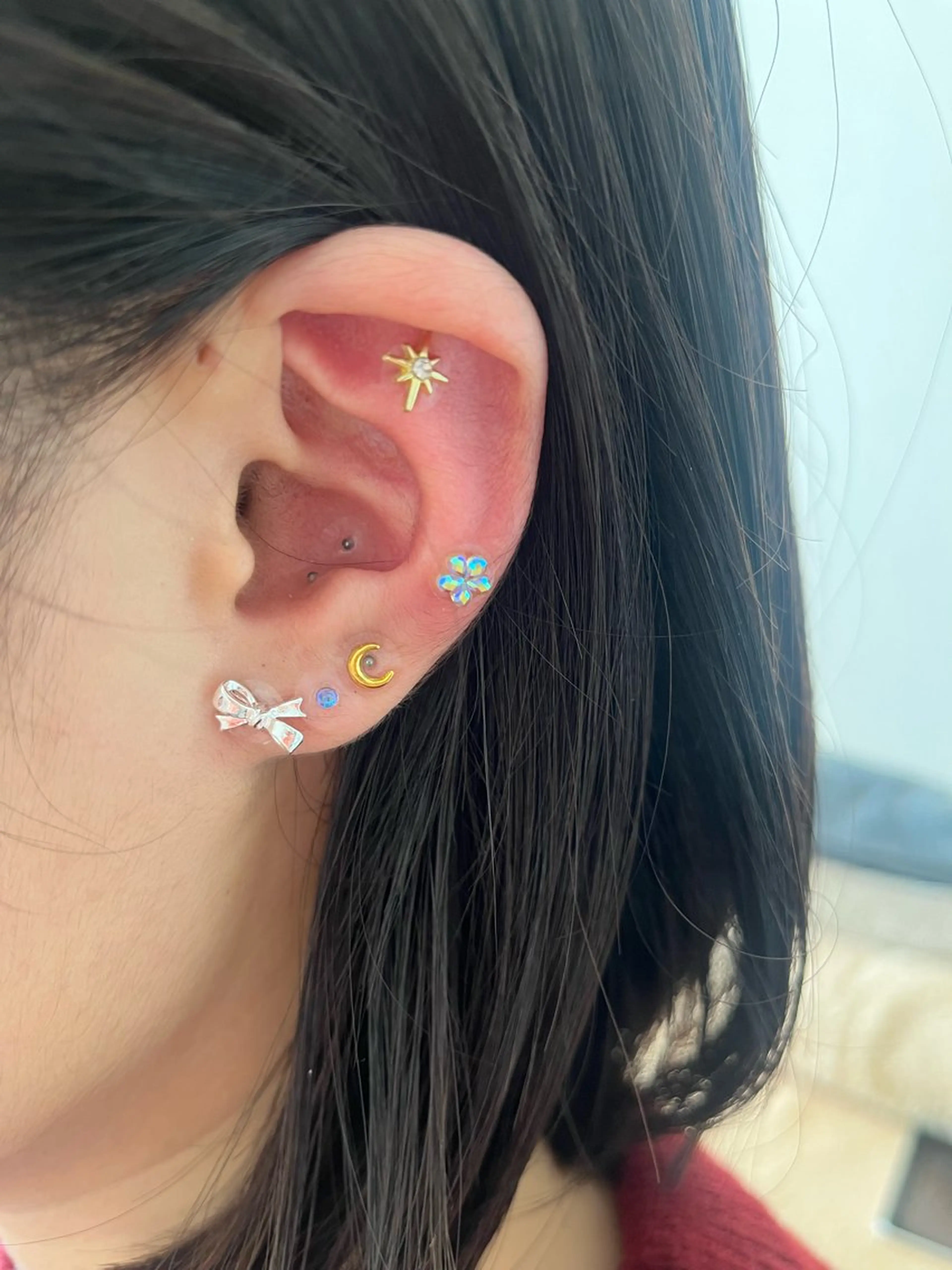 【新規限定】耳ツボジュエリーお試し10粒👂🏻💎(片耳5粒ずつ)の写真