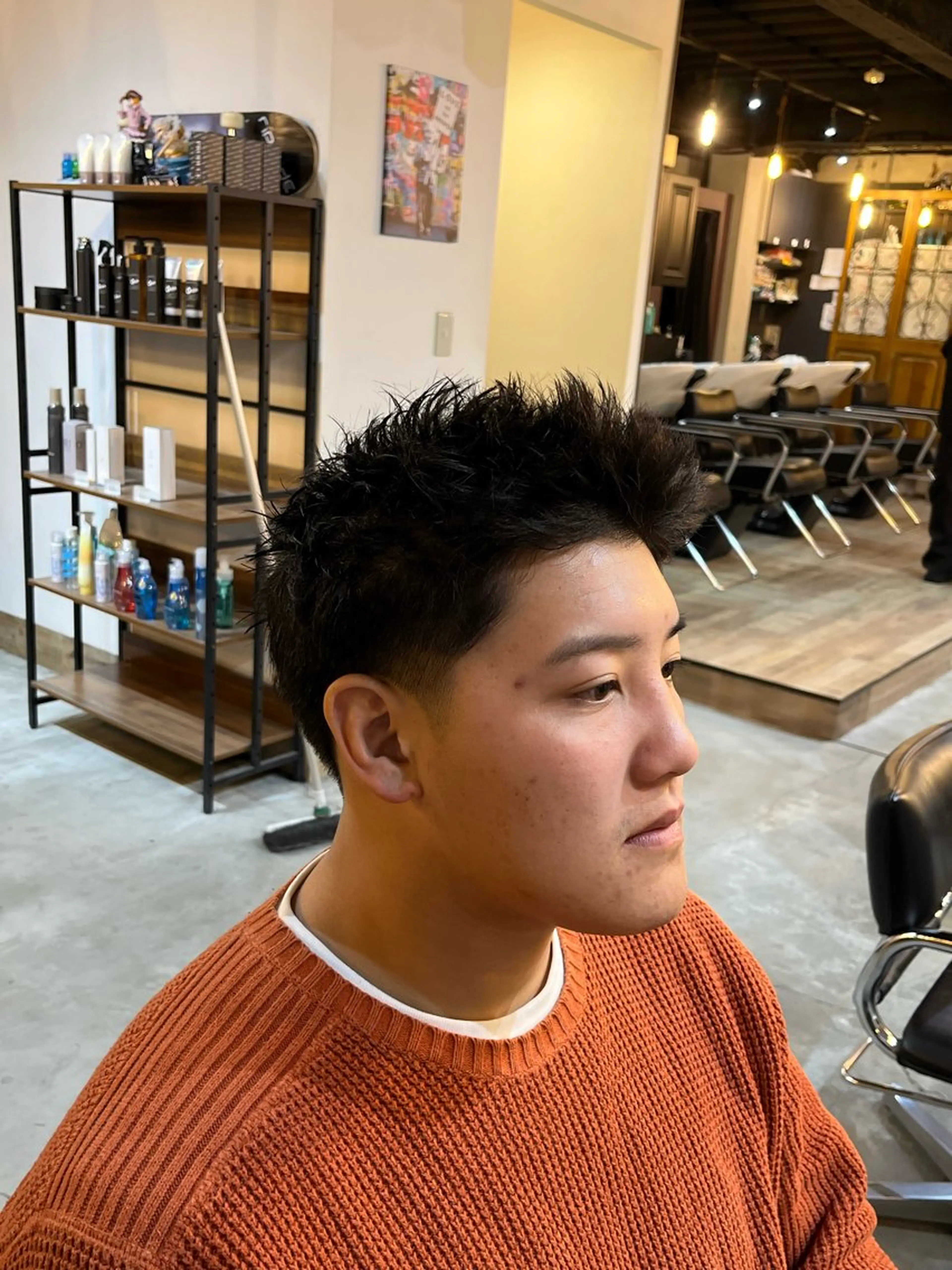 ショート メンズ フェードカット 海外風メンズ🇺🇸 💈N.Yuto💈のヘアスタイル