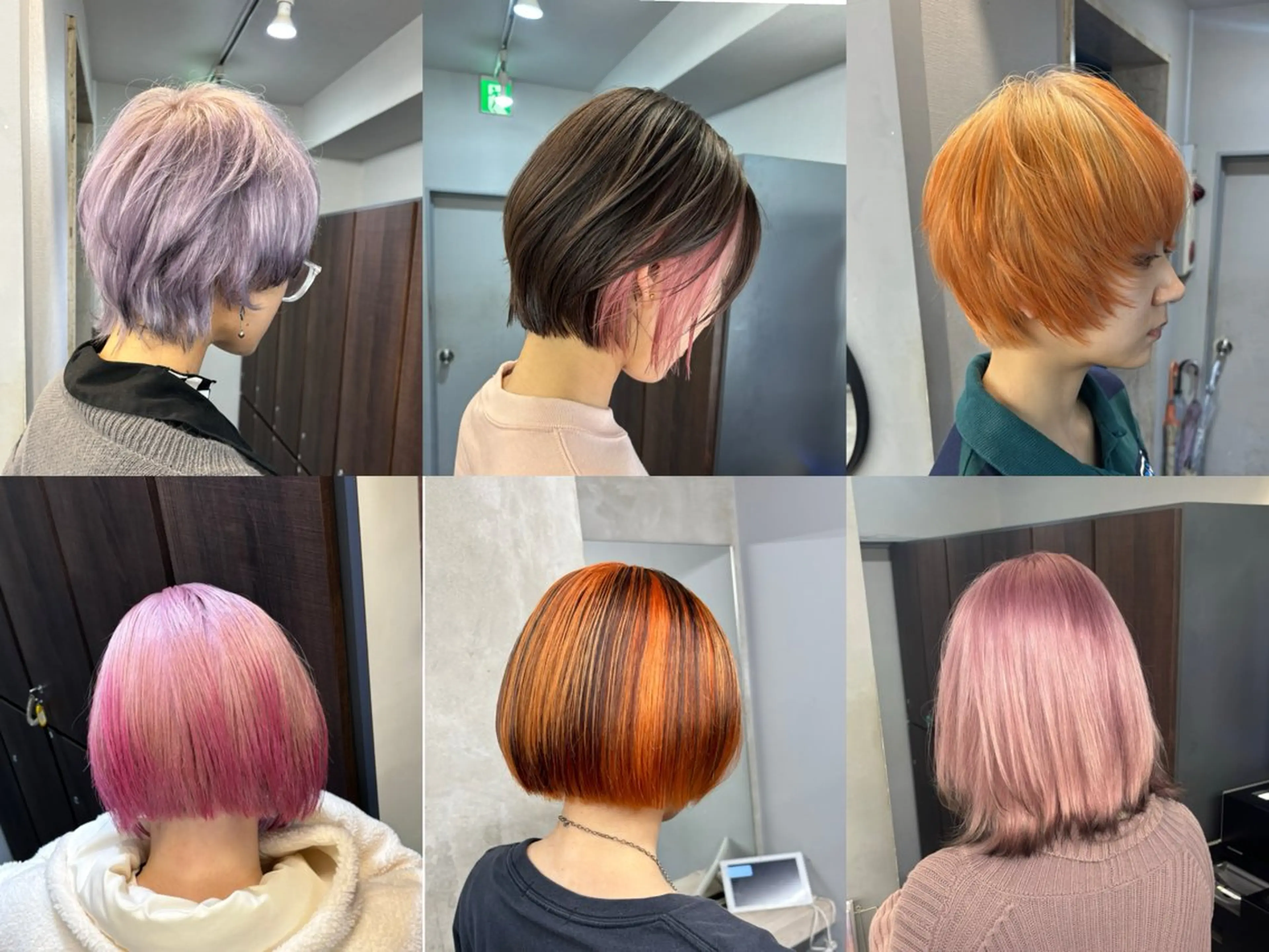 ショート カラー ブリーチ ケアブリーチ ダブルカラー カット ヘアカラー トリートメント teN+by ambleluxeのヘアスタイル