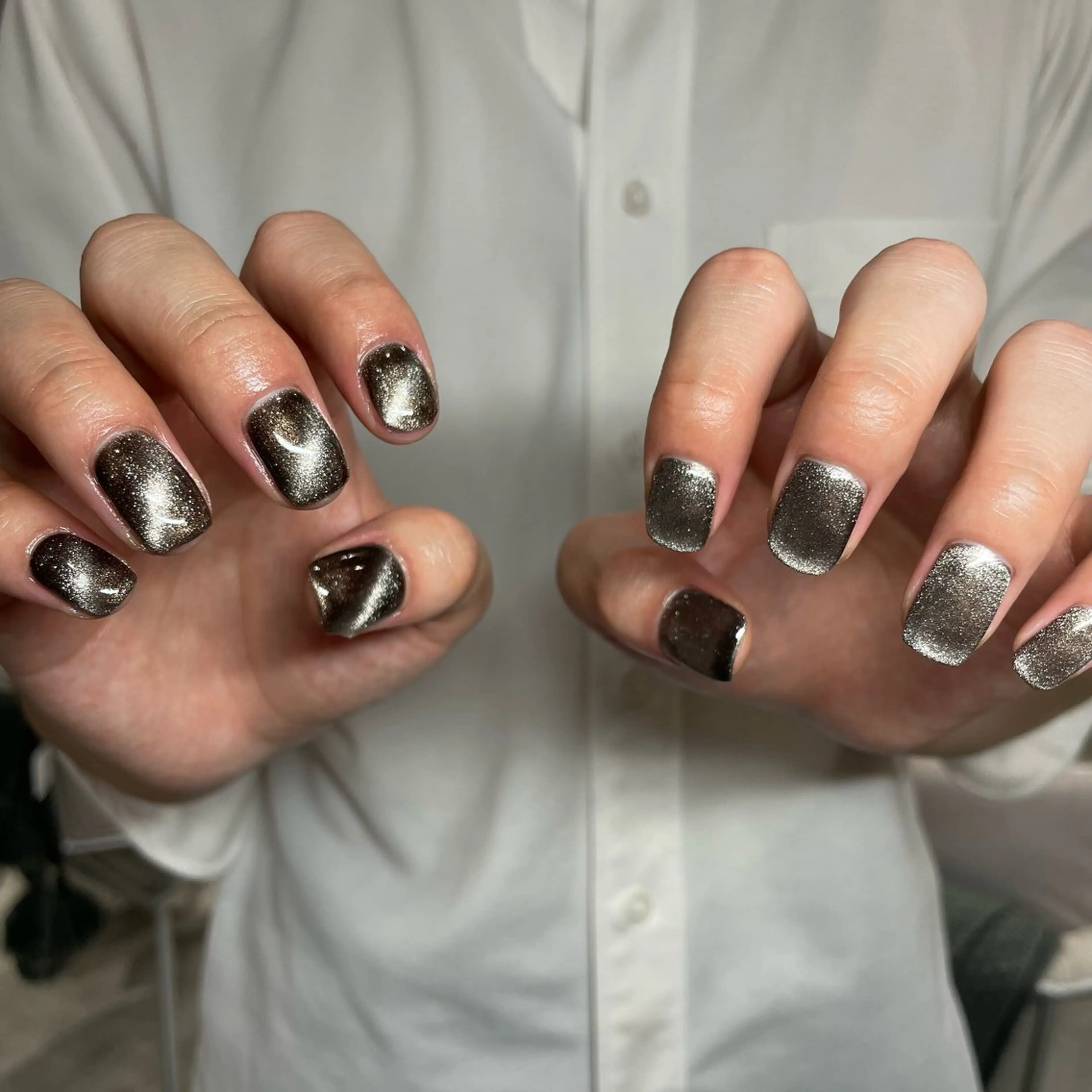 ネイル ハンドネイル ニュアンス🥀個性派 MIYU🪅のネイルデザイン