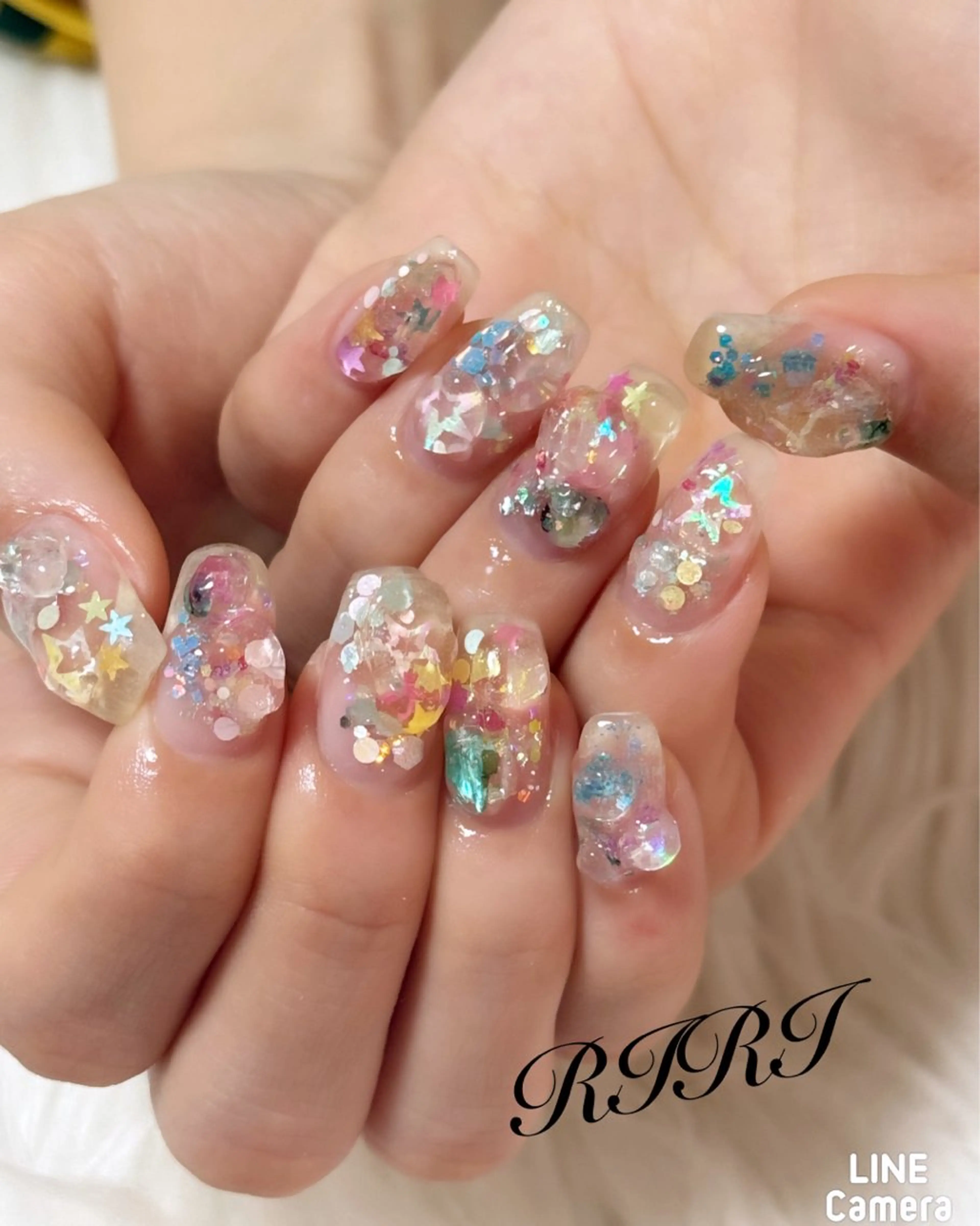 ネイル ハンドネイル riri オーナーのネイルデザイン