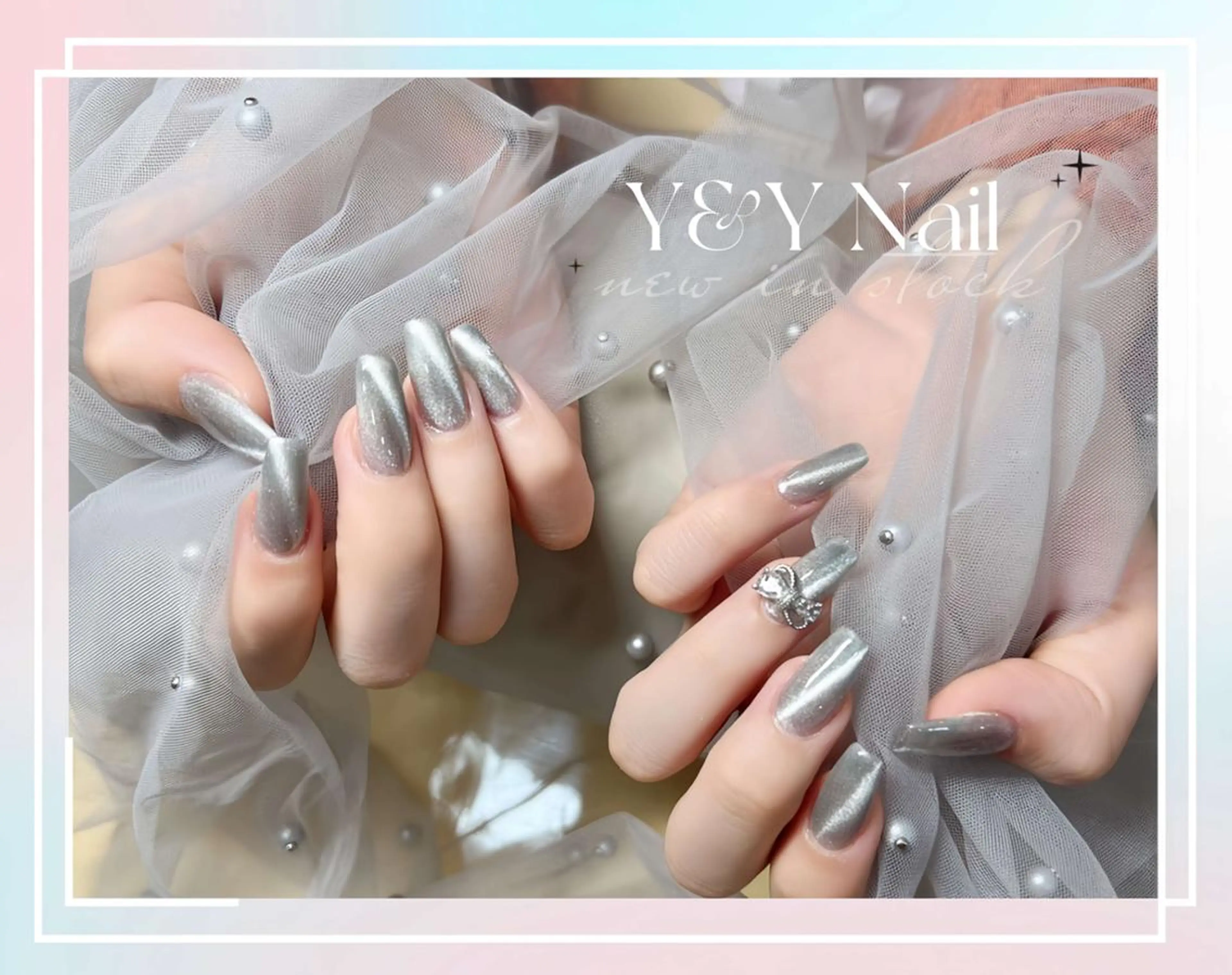 ★HAND【スカルプ長出し】 マグネット/フラッシュ/ギャラクシーの写真