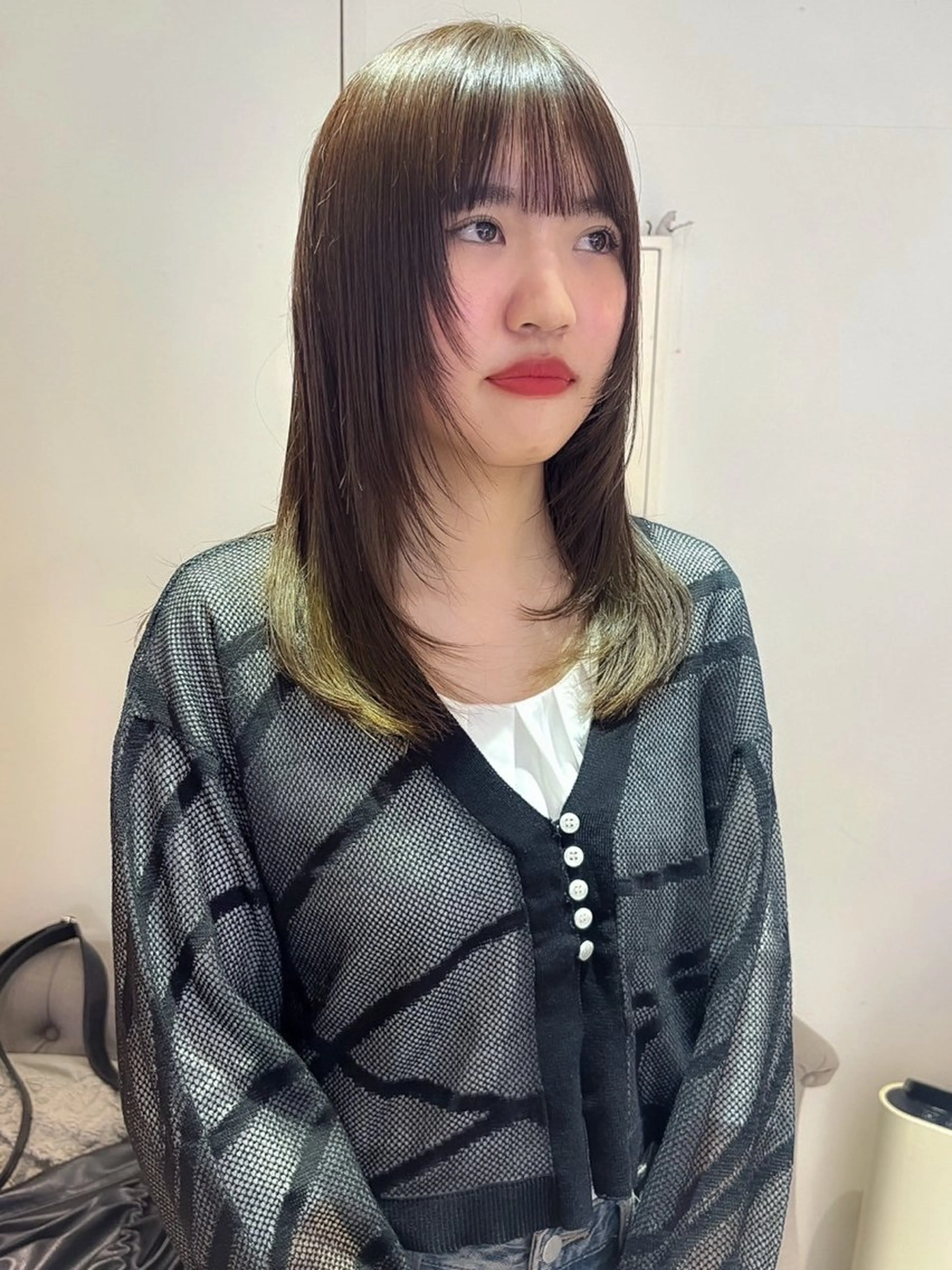 ［木曜日限定］レディースカット（練習モデル）+ワンカラー+シルクトリートメントの写真