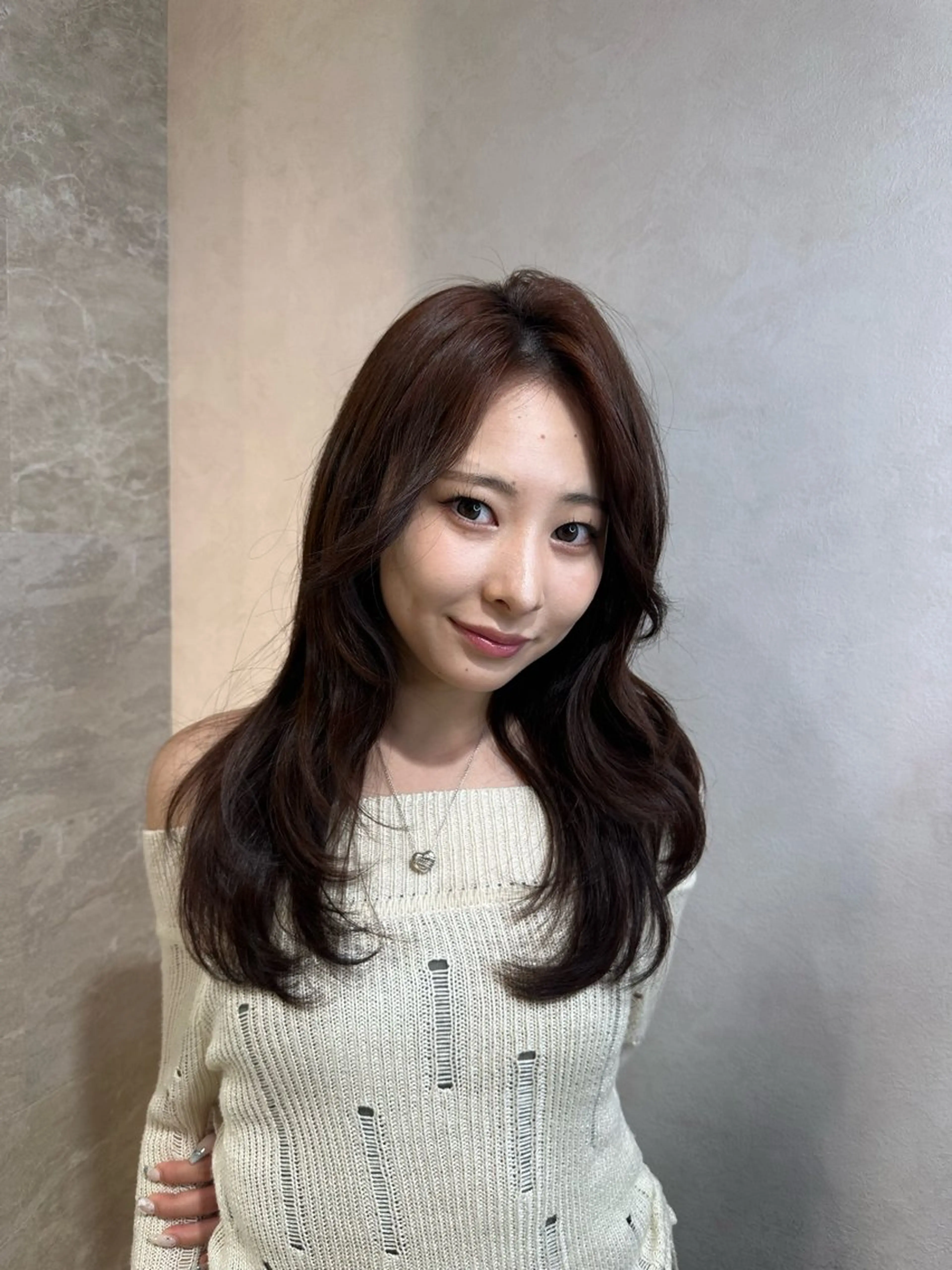 ロング カラー レイヤー/艶髪/ 髪質改善/YUYAのヘアスタイル