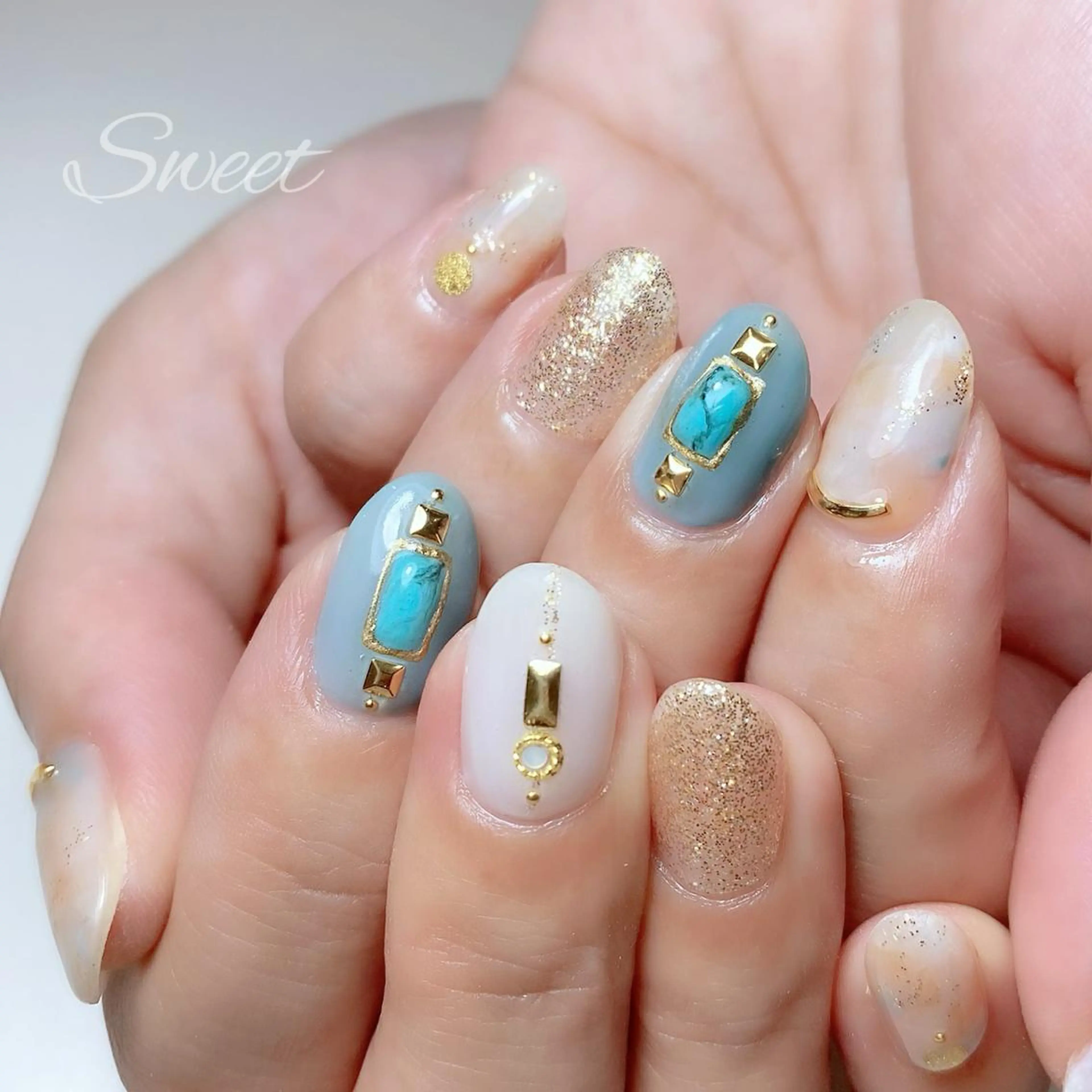 ネイル sweet 仲野陽子のネイルデザイン