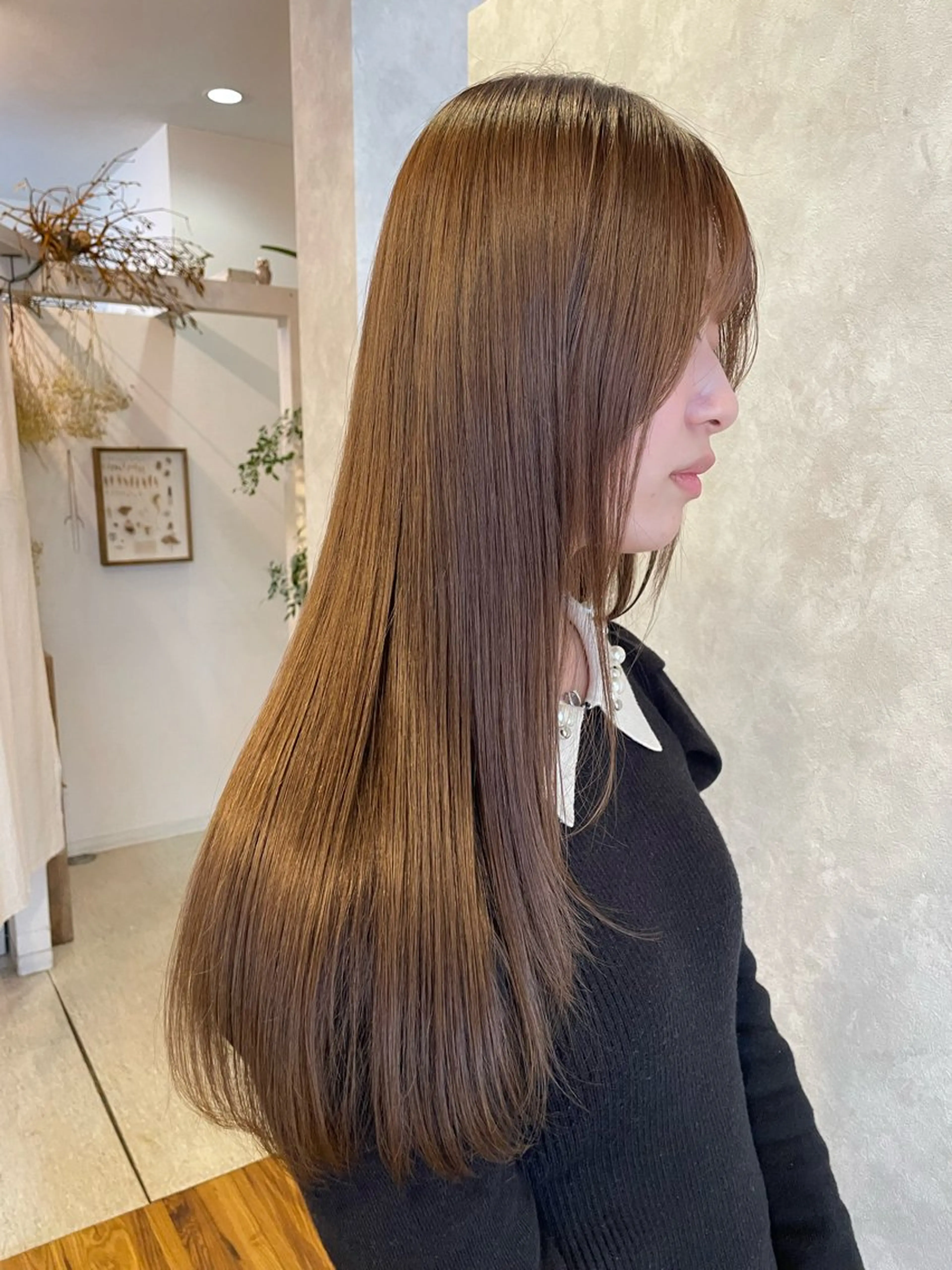 ロング カラー レイヤーカット ami makinoのエステ・リラクイメージ