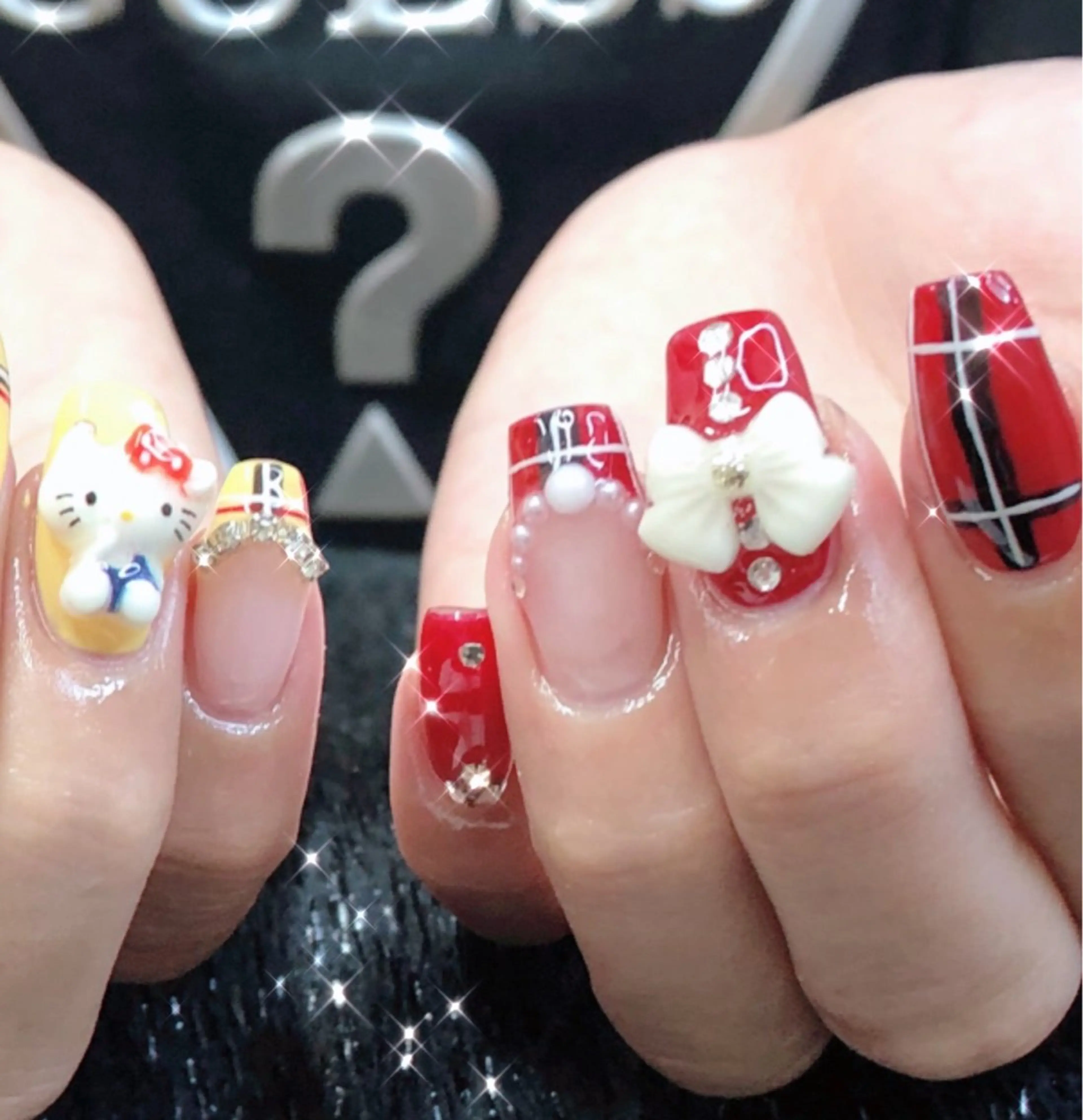 ネイル フレンチネイル ジェルネイル ガラスフレンチ グラデーション 韓国ネイル 大門浜松町 ネイルのネイルデザイン