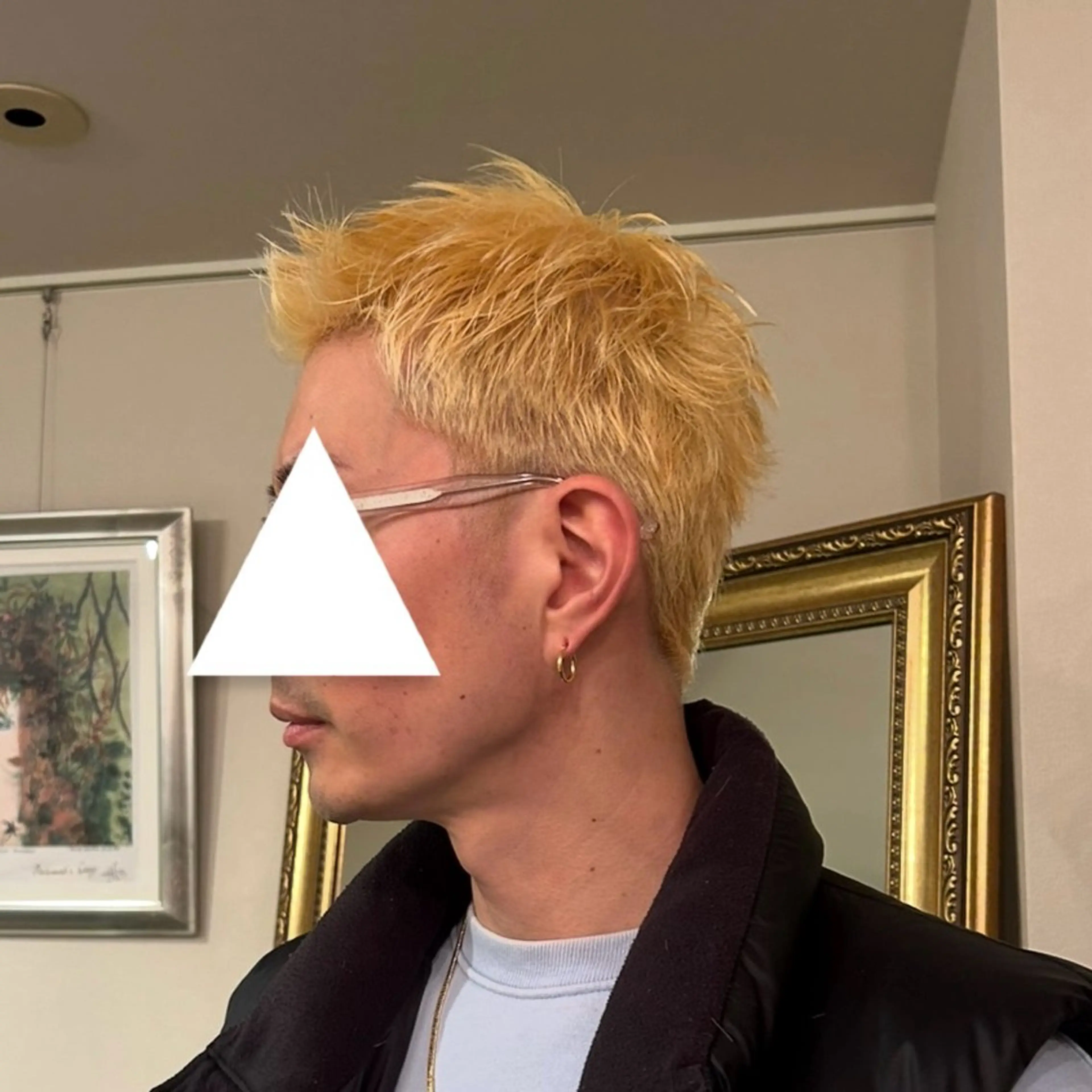 カラー メンズ ✂︎✂︎MOMO池袋 EMANON③🩵のヘアスタイル